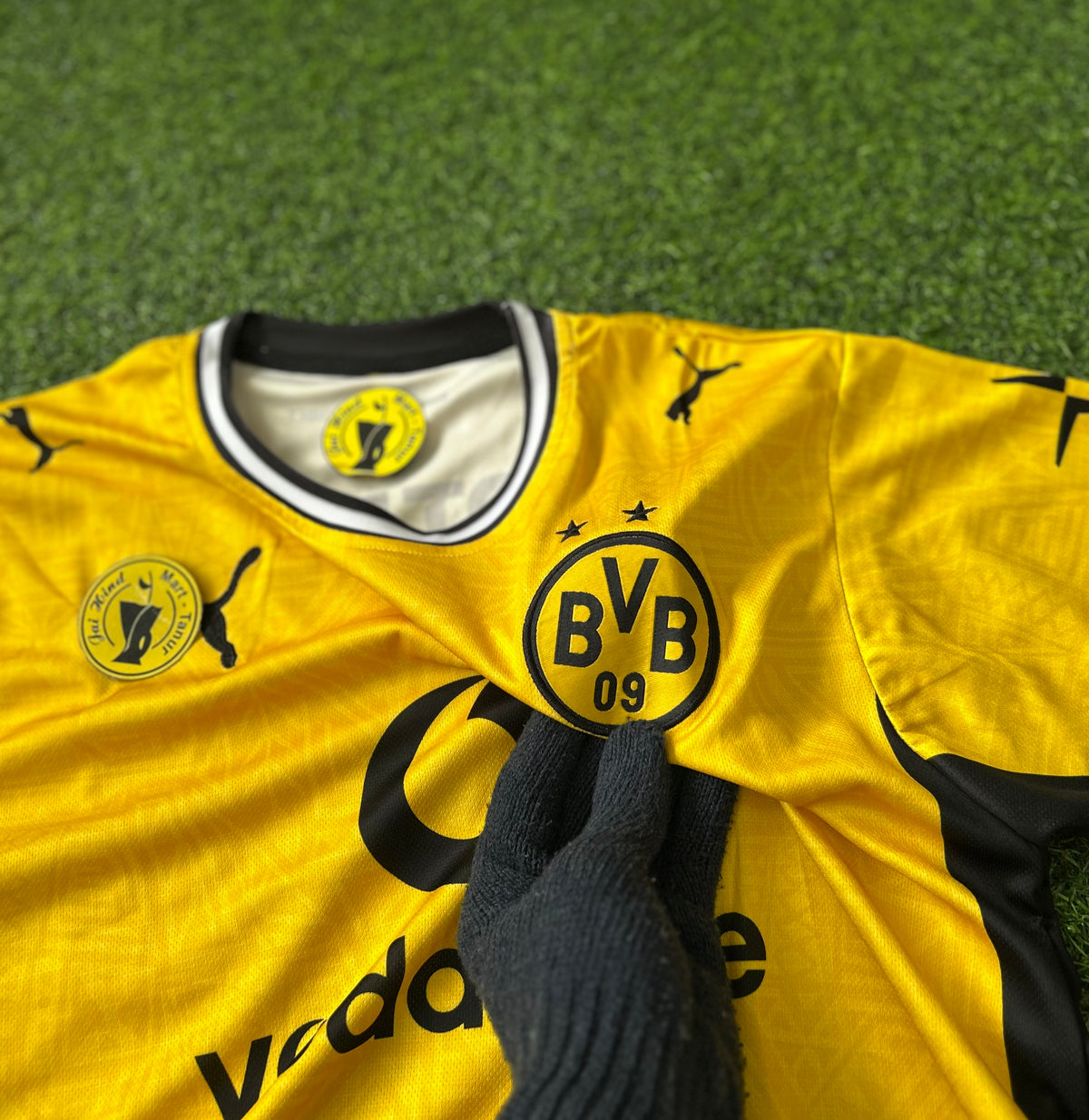 DORTMUND 2026-27 SEASON HOME JERSEY, HALF SLEEVE EMBROIDERY