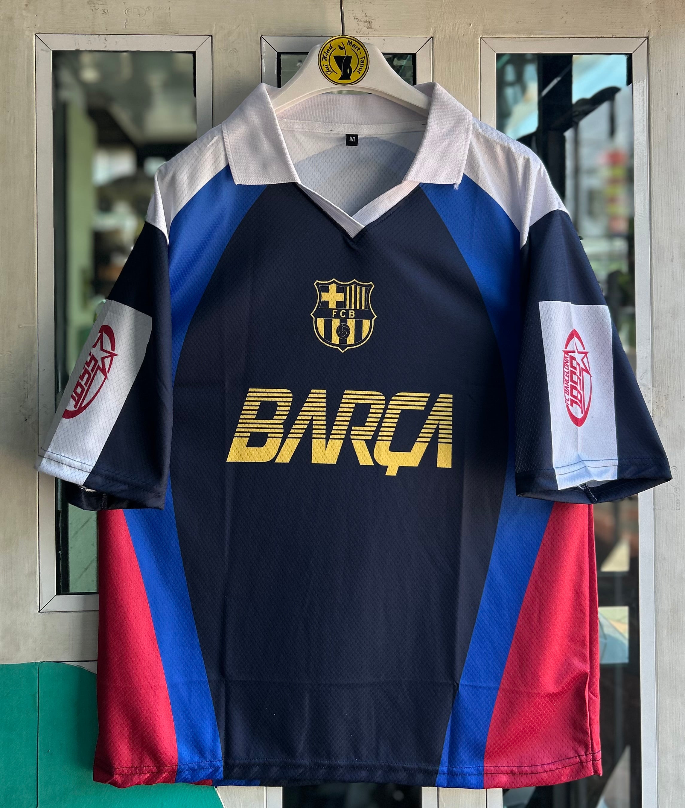 BARCELONA CULERS KIT, FIVE SLEEVE  POLO
