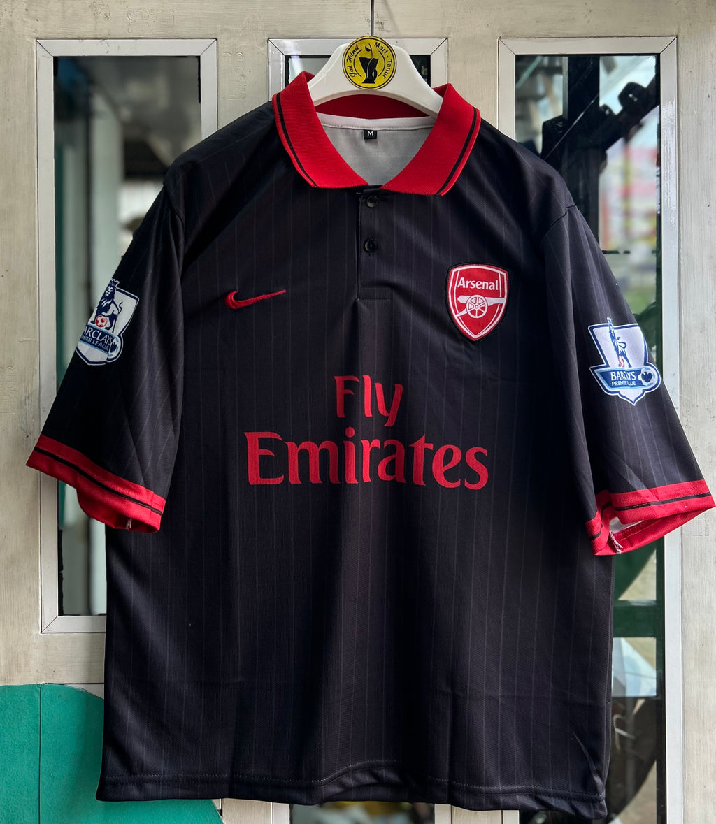 ARSENAL 2009-10 SPECIAL EDITION JERSEY, FIVE SLEEVE POLO EMBROIDERY