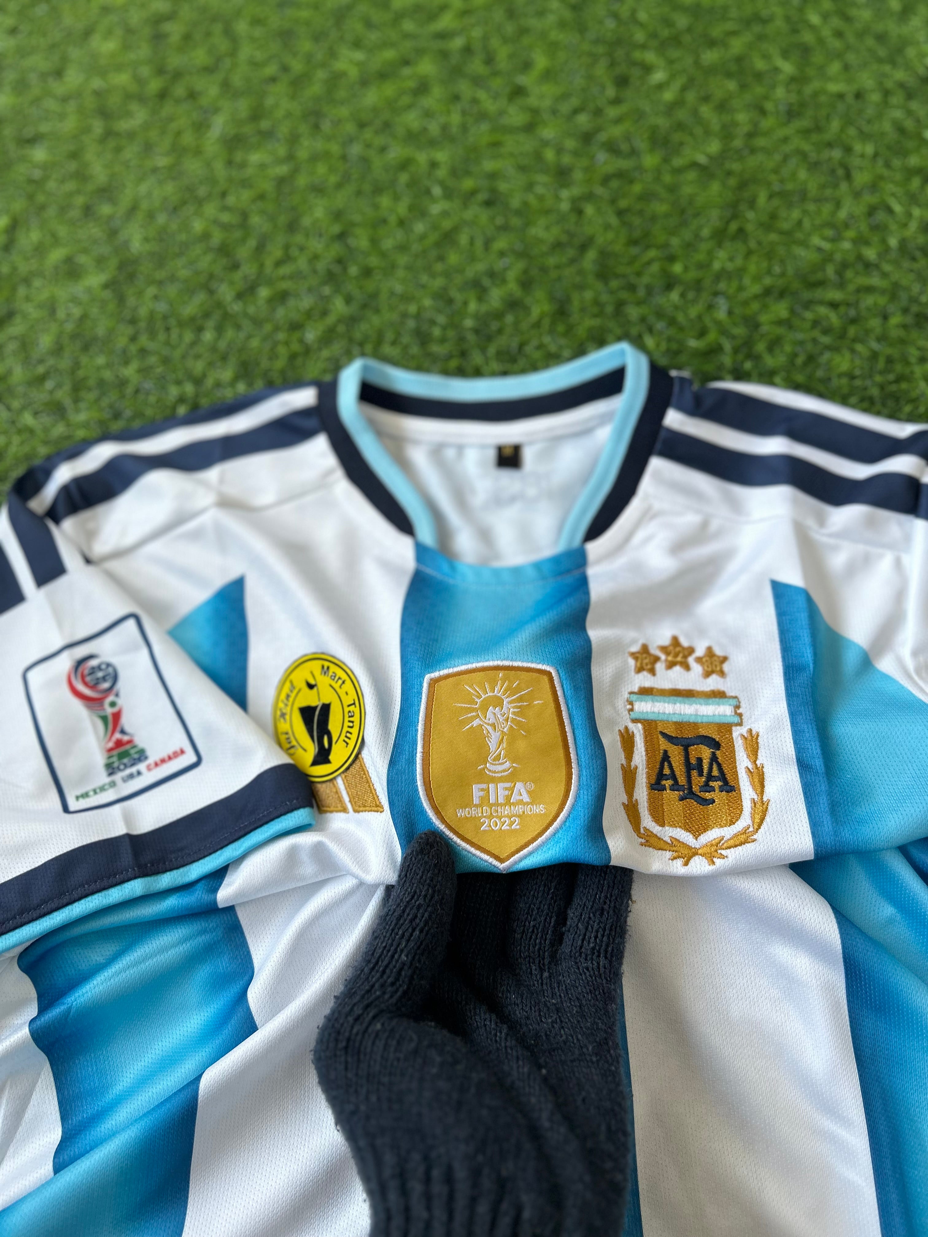 ARGENTINA 2026 WORLD CUP HOME KIT, HALF SLEEVE EMBROIDERY