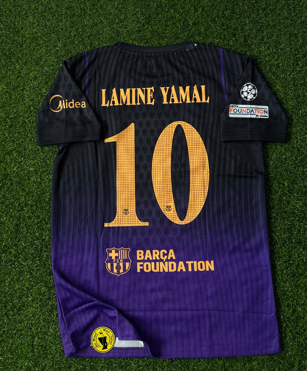 BARCELONA 2026-27 SEASON AWAY JERSEY, HALF SLEEVE  EMBROIDERY