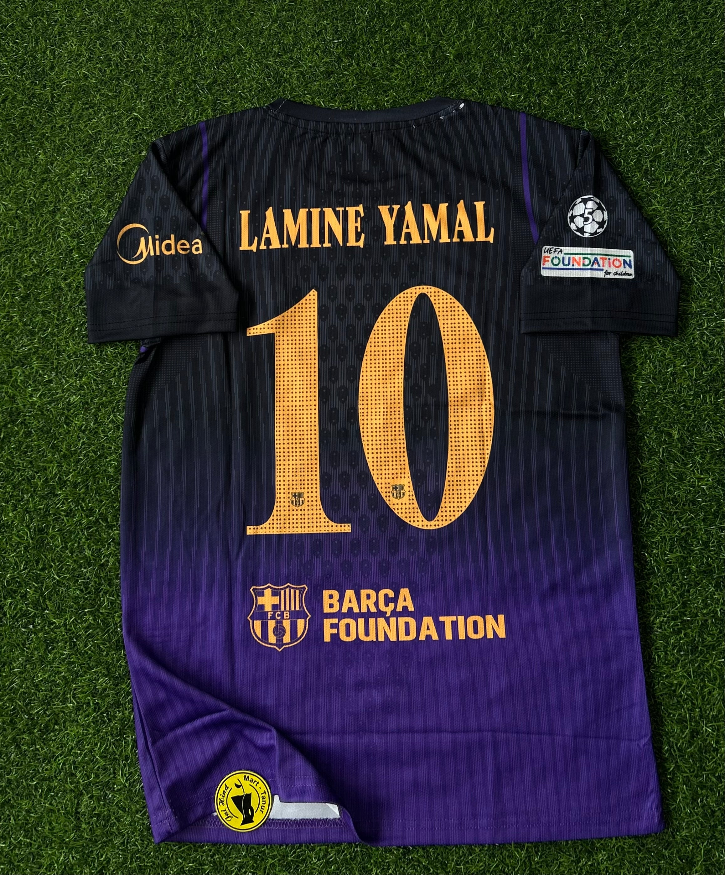 BARCELONA 2026-27 SEASON AWAY JERSEY, HALF SLEEVE  EMBROIDERY