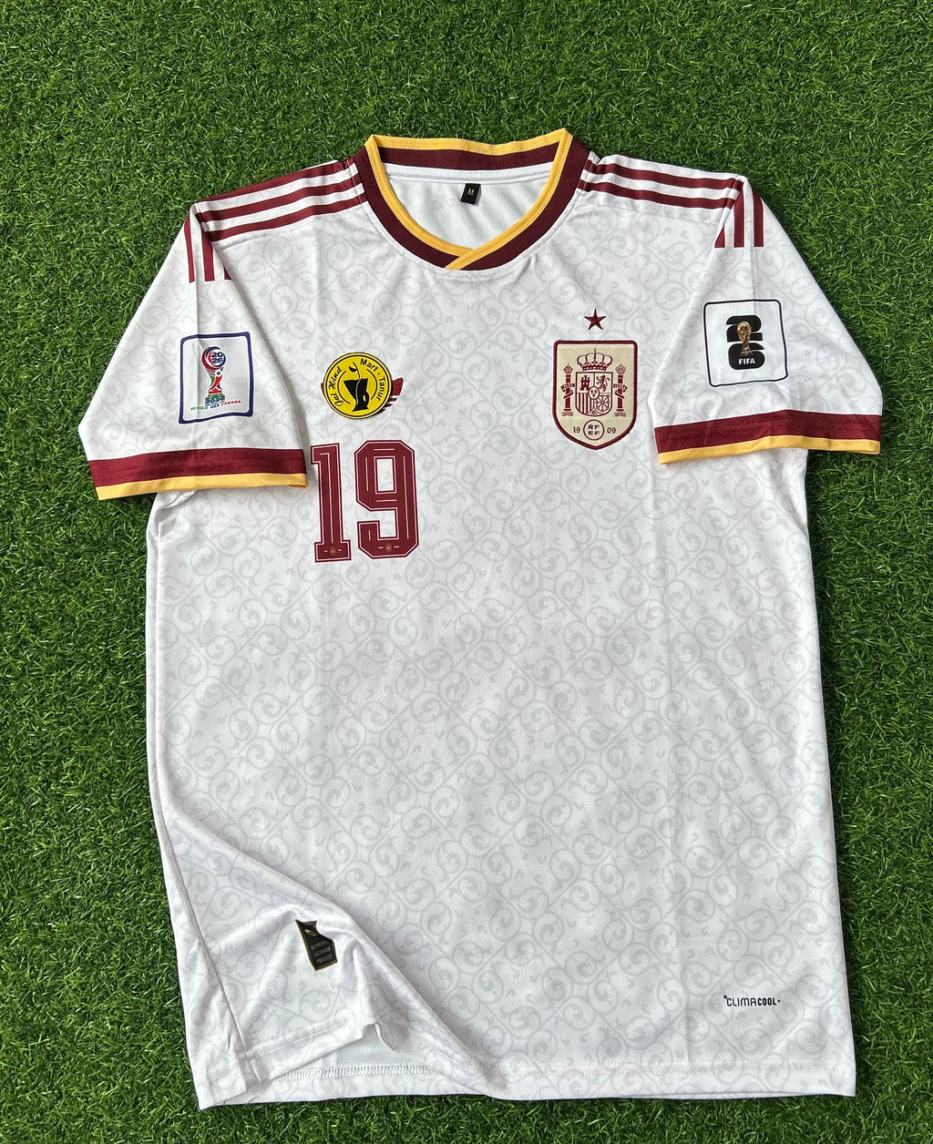 SPAIN 2026 WORLD CUP AWAY KIT, HALF SLEEVE EMBRODERY