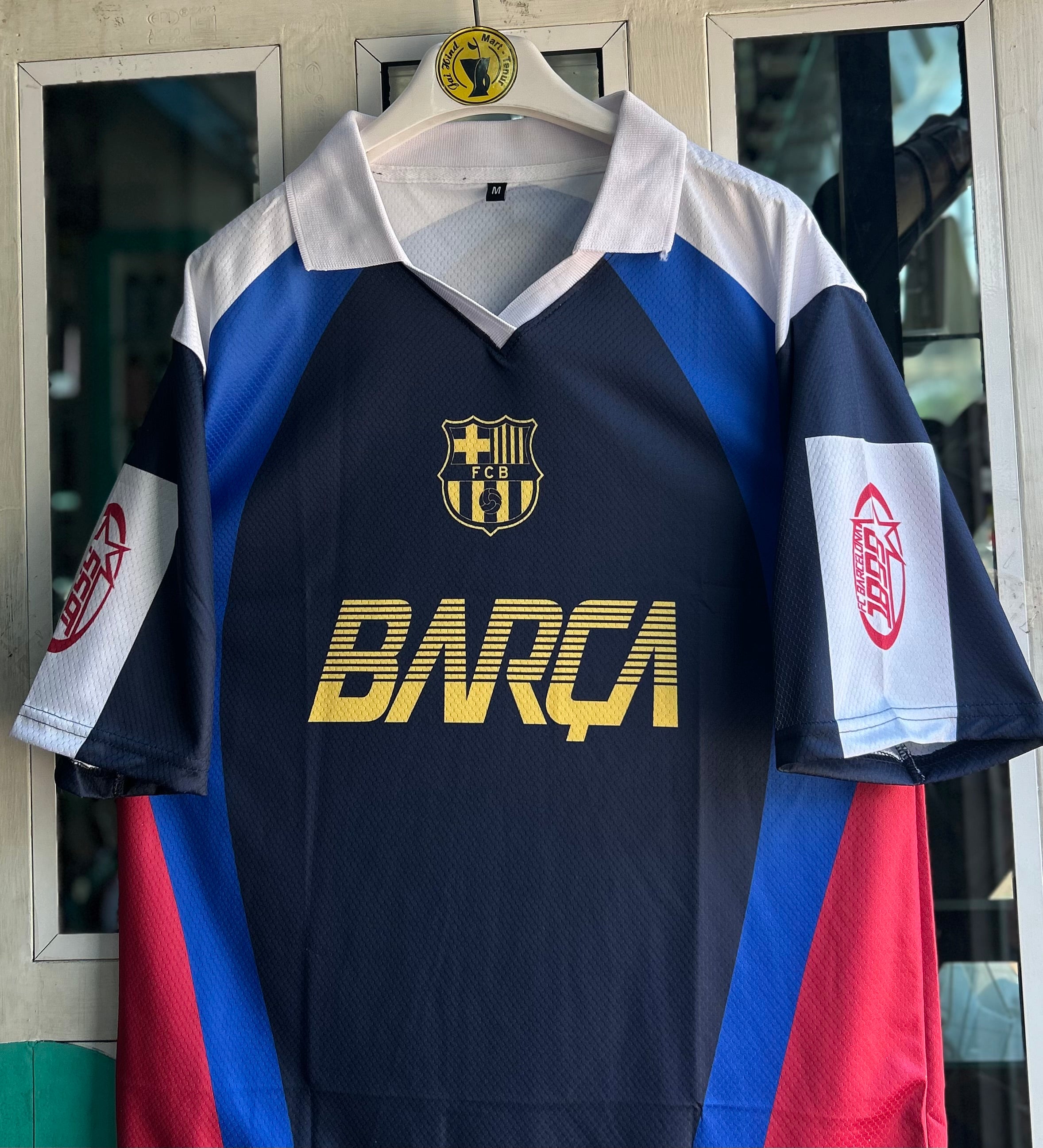 BARCELONA CULERS KIT, FIVE SLEEVE  POLO