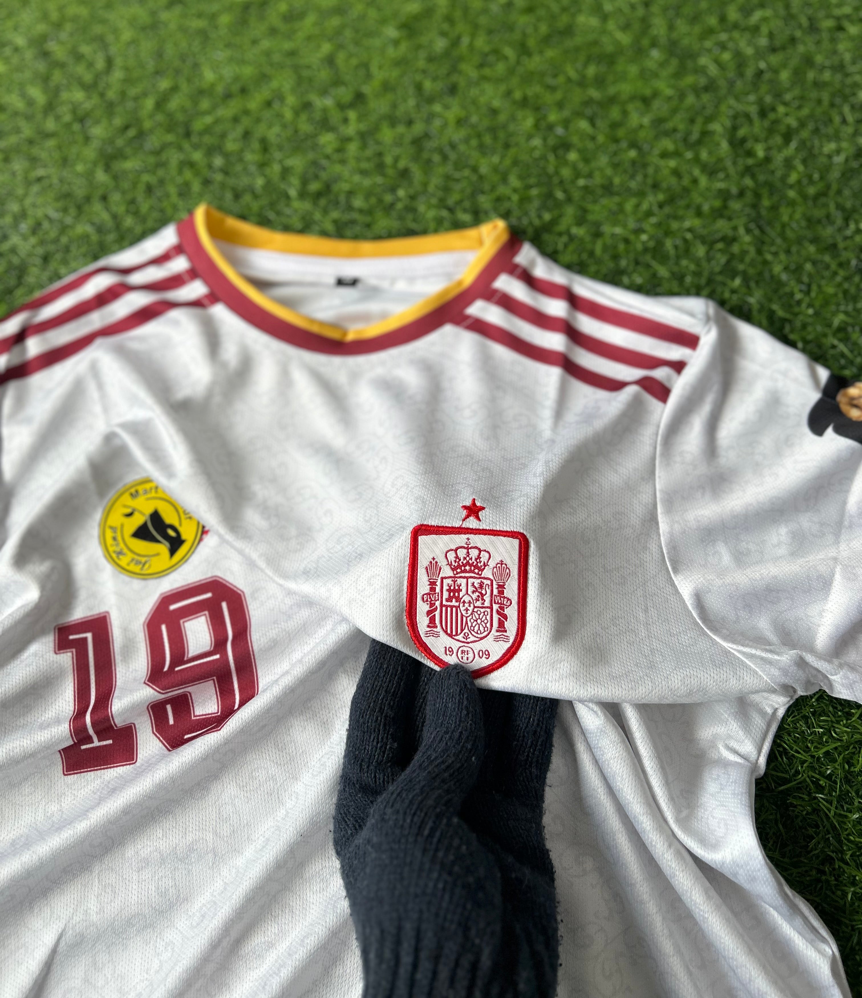 SPAIN 2026 WORLD CUP AWAY KIT, HALF SLEEVE EMBROIDERY