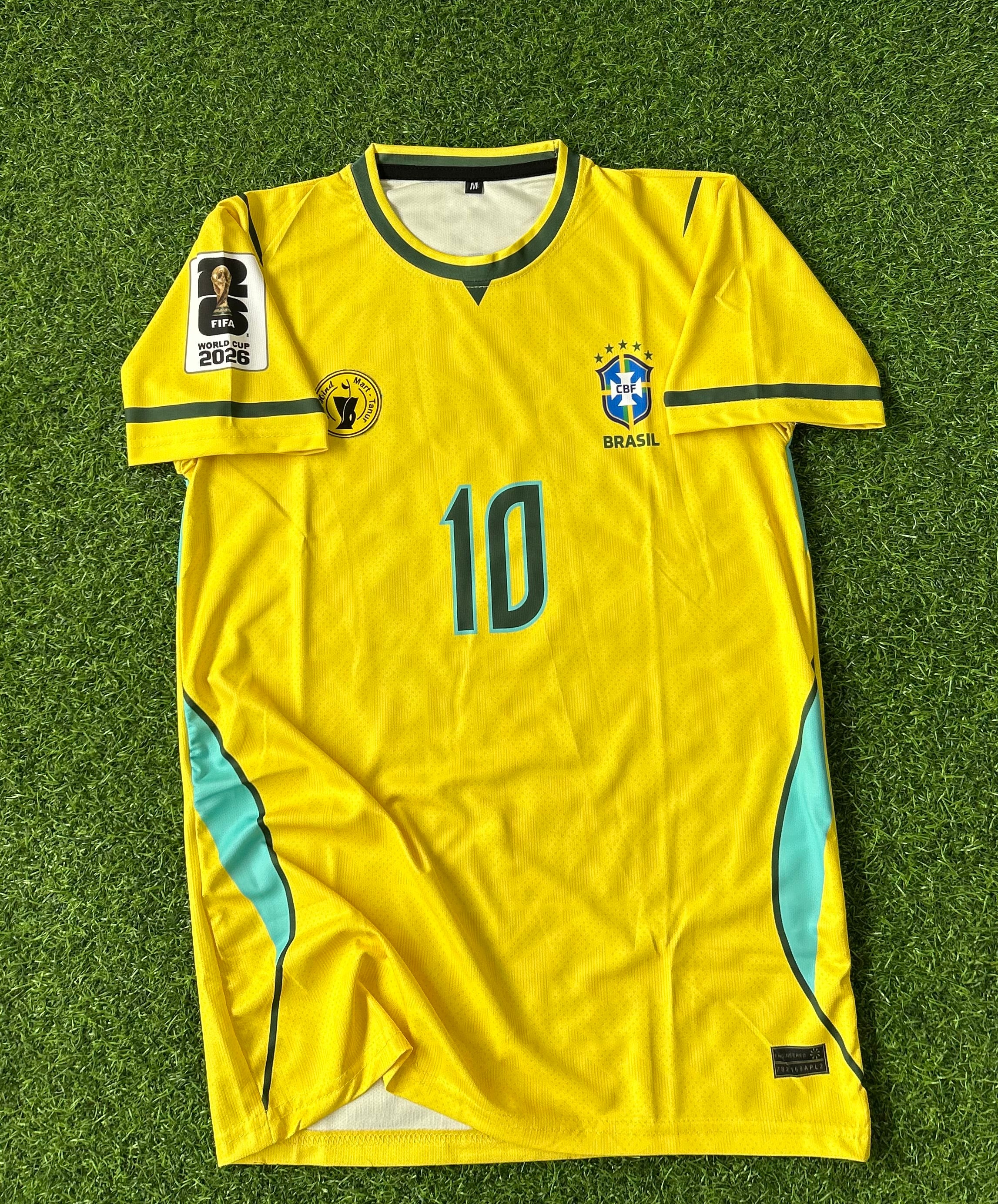 BRAZIL 2026 WORLD CUP HOME KIT, HALF SLEEVE SUBLIMATION
