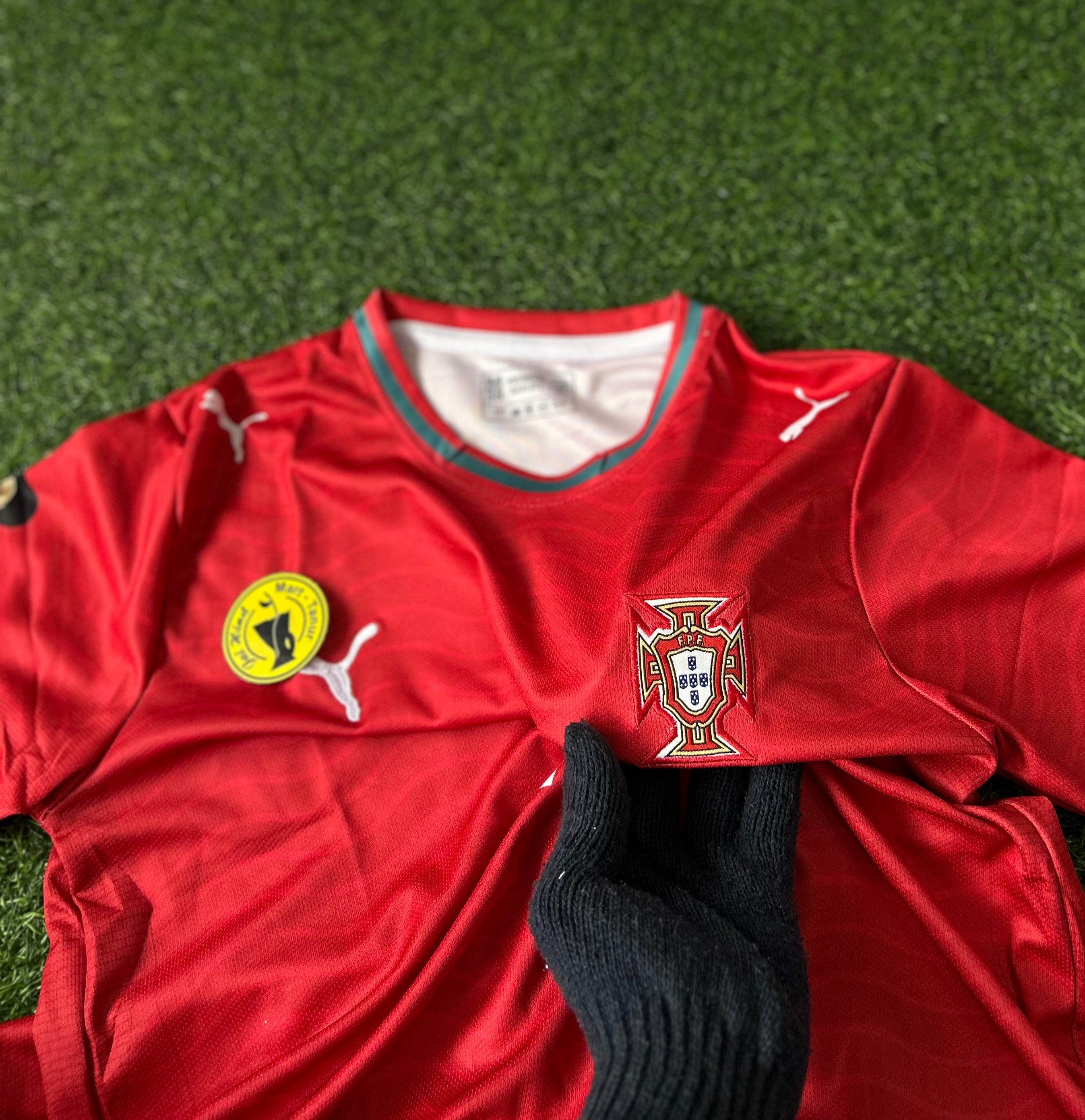 PORTUGAL 2026 WORLD CUP HOME KIT, HALF SLEEVE EMBROIDERY
