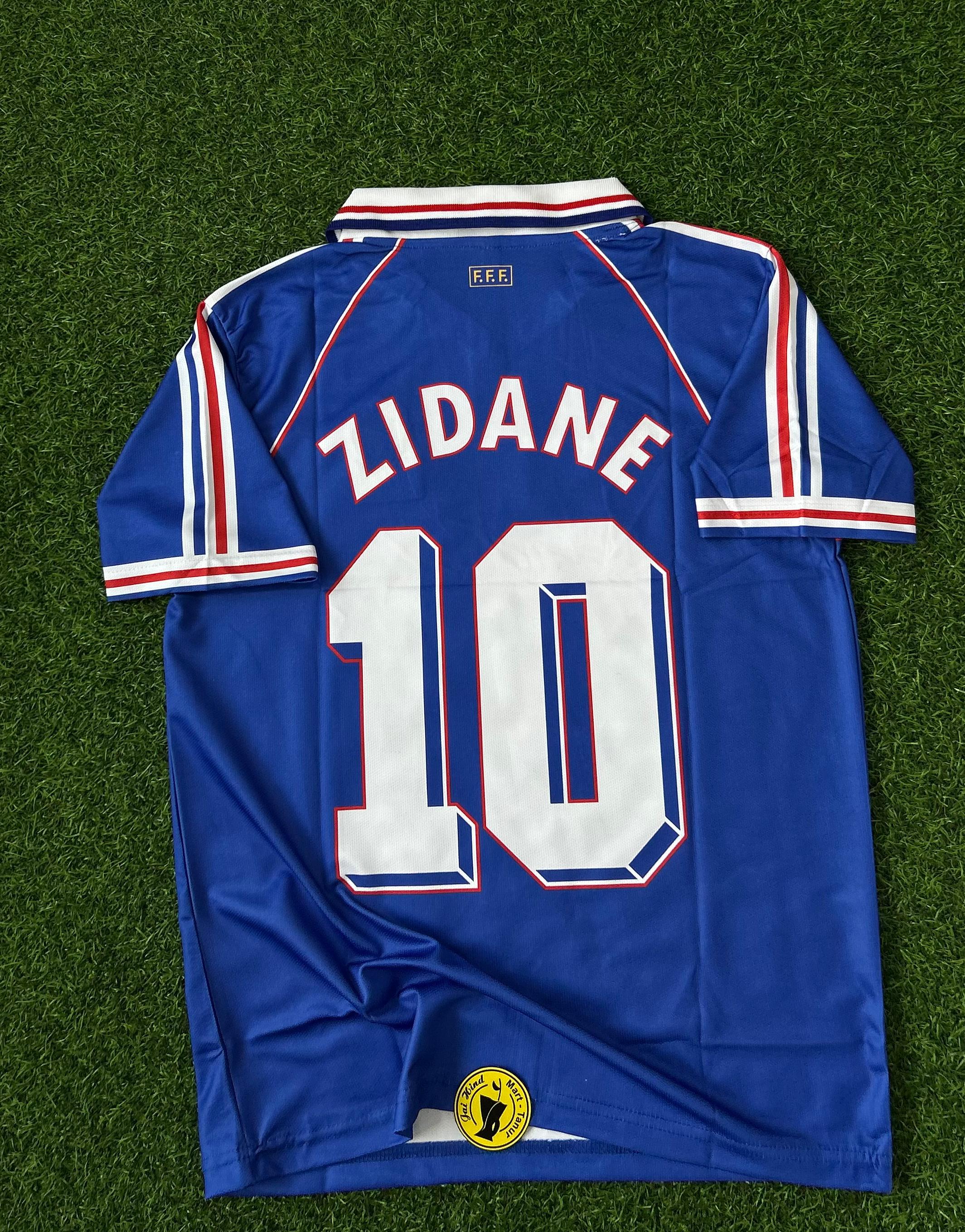 FRANCE 1998 WORLD CUP HOME KIT.HALFSLEEVE POLO EMBROIDERY