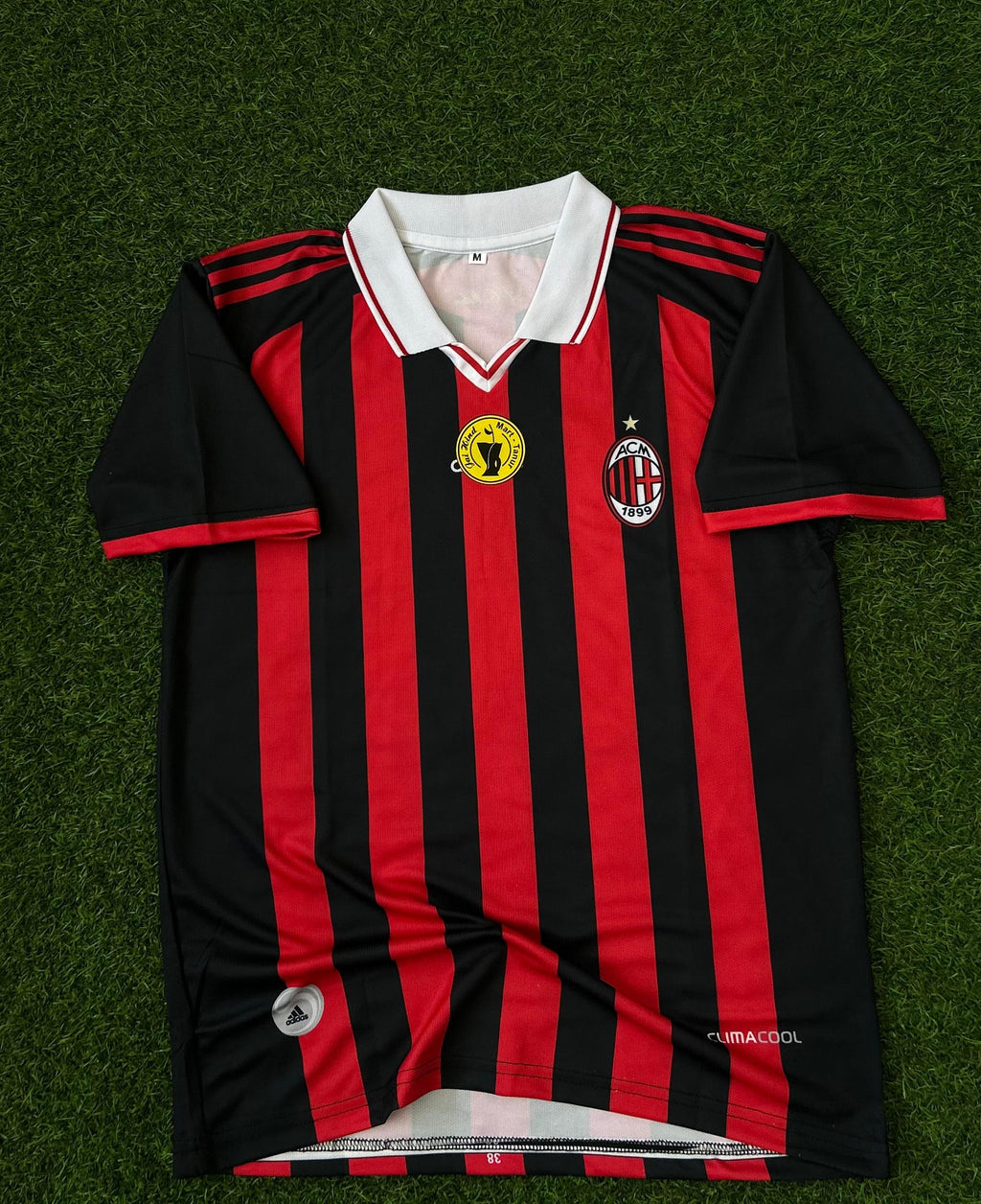 AC MILAN 1999 CENTENARY HOME. HALFSLEEVE POLO SUBLIMATION