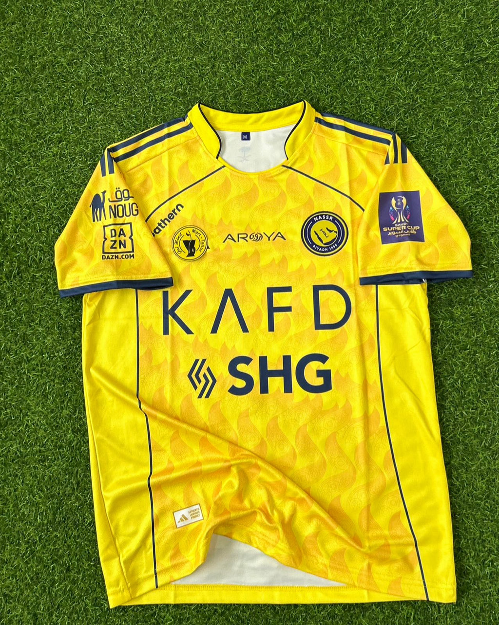 AL-NASSR 2025-26 SEASON HOME KIT.HALFSLEEVE EMBROIDERY