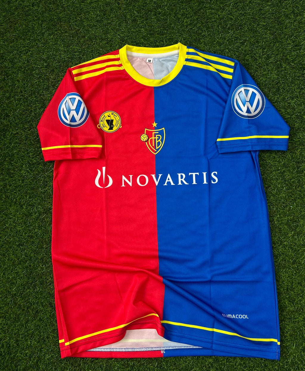 FC BASEL 2012-13 SEASON HOME JERSEY .HALFSLEEVE SUBLIMATION