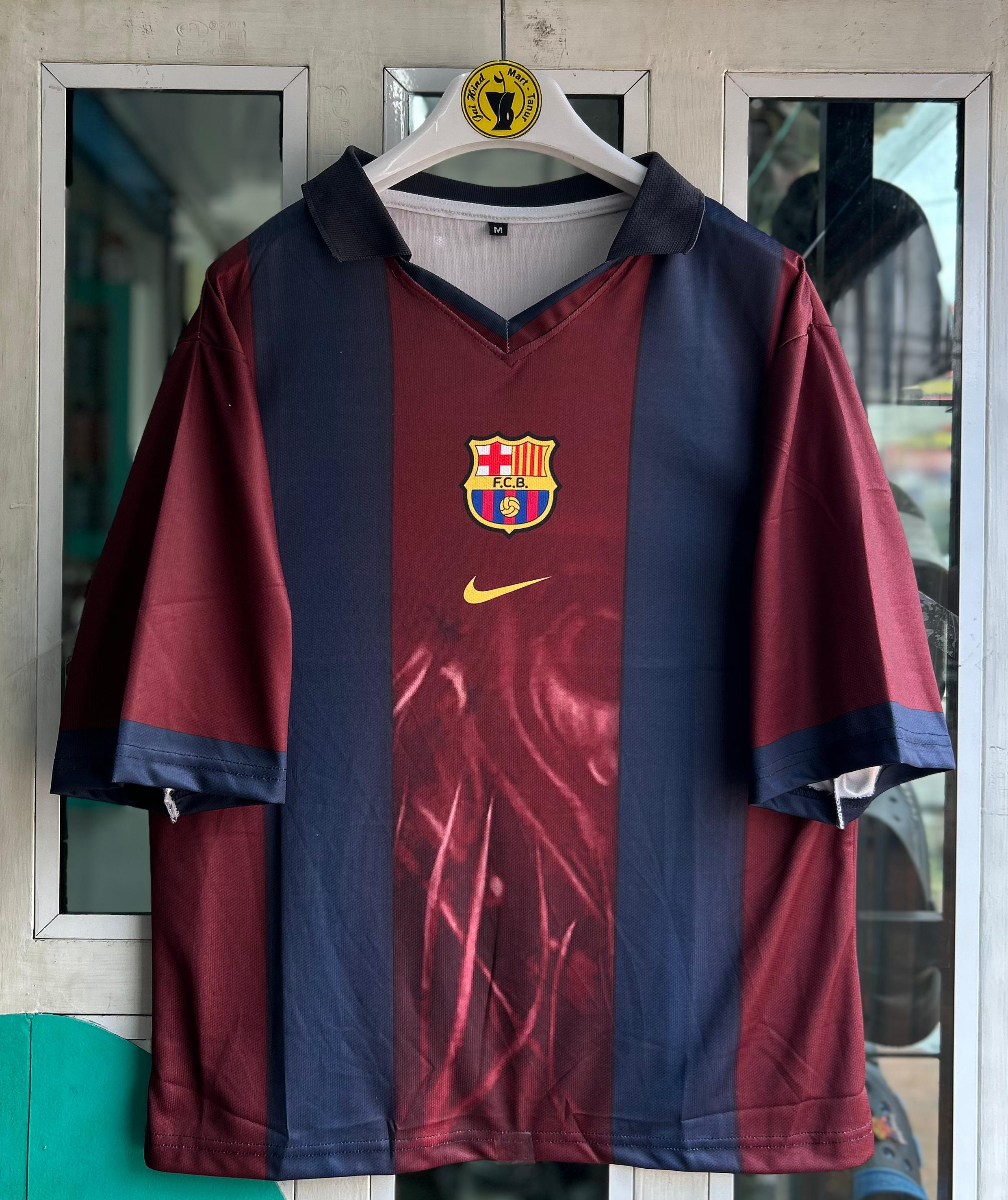 BARCELONA x TRAVISCOTT EDITION .FIVESLEEVE POLO SUBLIMATION