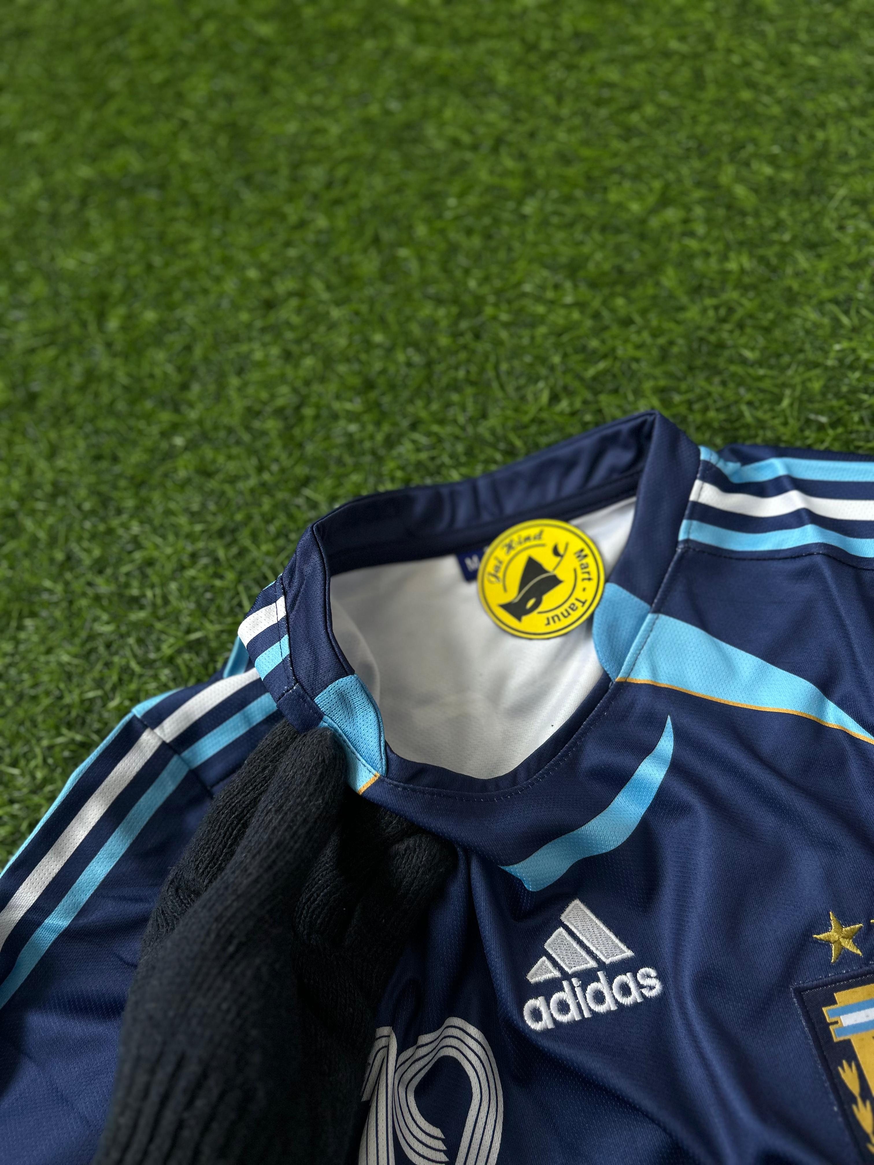 ARGENTINA 2006 WORLD CUP AWAY KIT .FULLSLEEVE EMBROIDERY