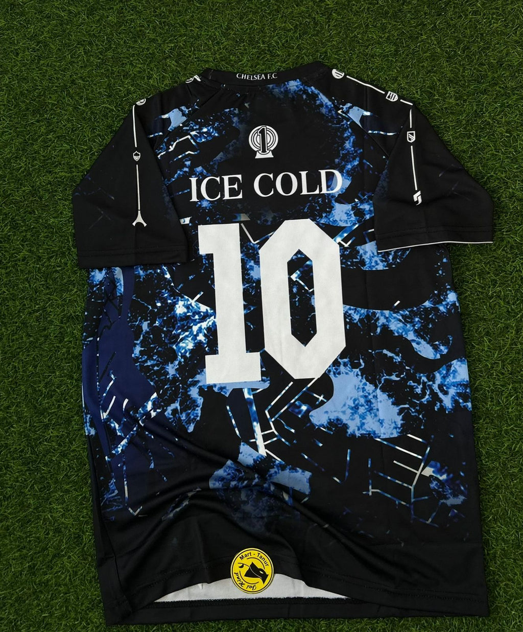 CHELSEA 'ICE COLD EDITION' LIMITED EDITION JERSEY.HALFSLEEVE EMBROIDERY