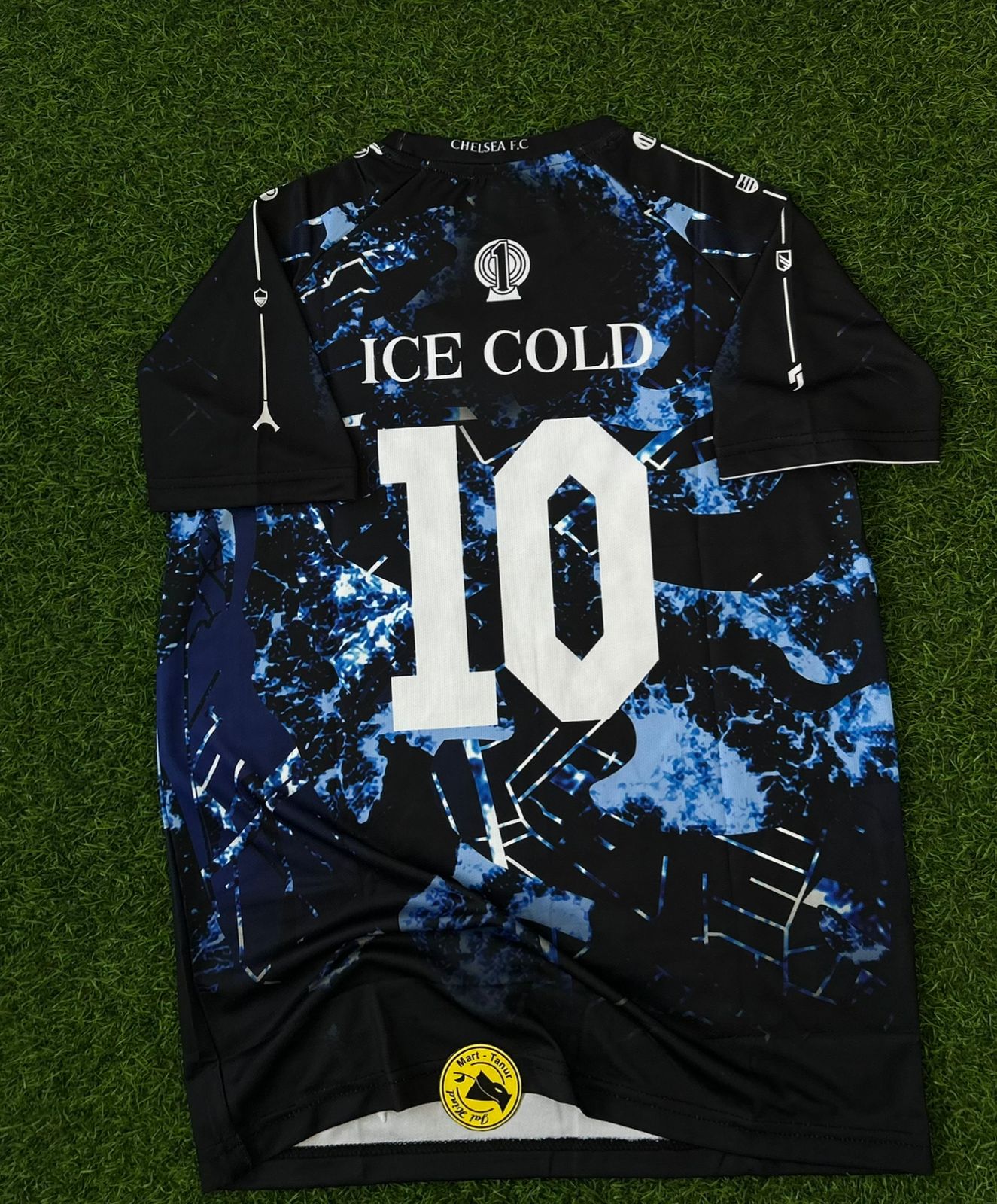 CHELSEA 'ICE COLD EDITION' LIMITED EDITION JERSEY.HALFSLEEVE EMBROIDERY