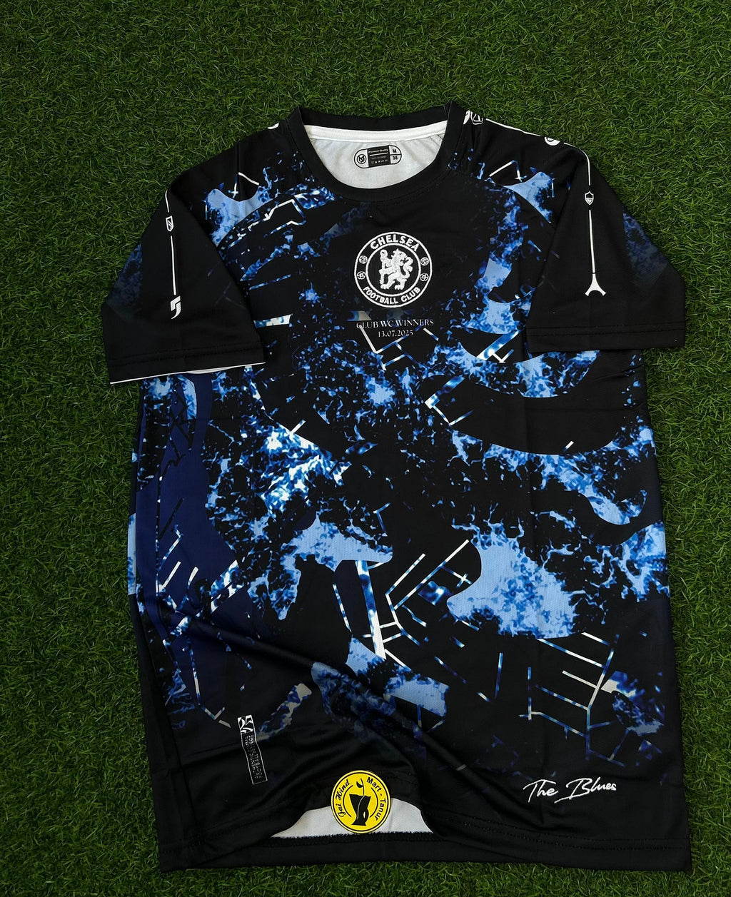CHELSEA 'ICE COLD EDITION' LIMITED EDITION JERSEY.HALFSLEEVE EMBROIDERY