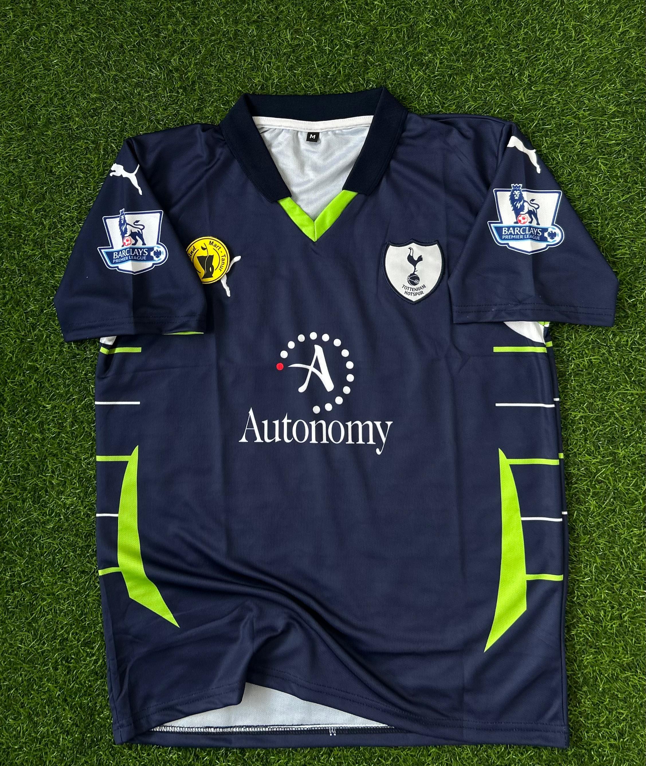 Tottenham Hotspur 2010–11 Third Kit Bale Retro Polo T-Shirt
