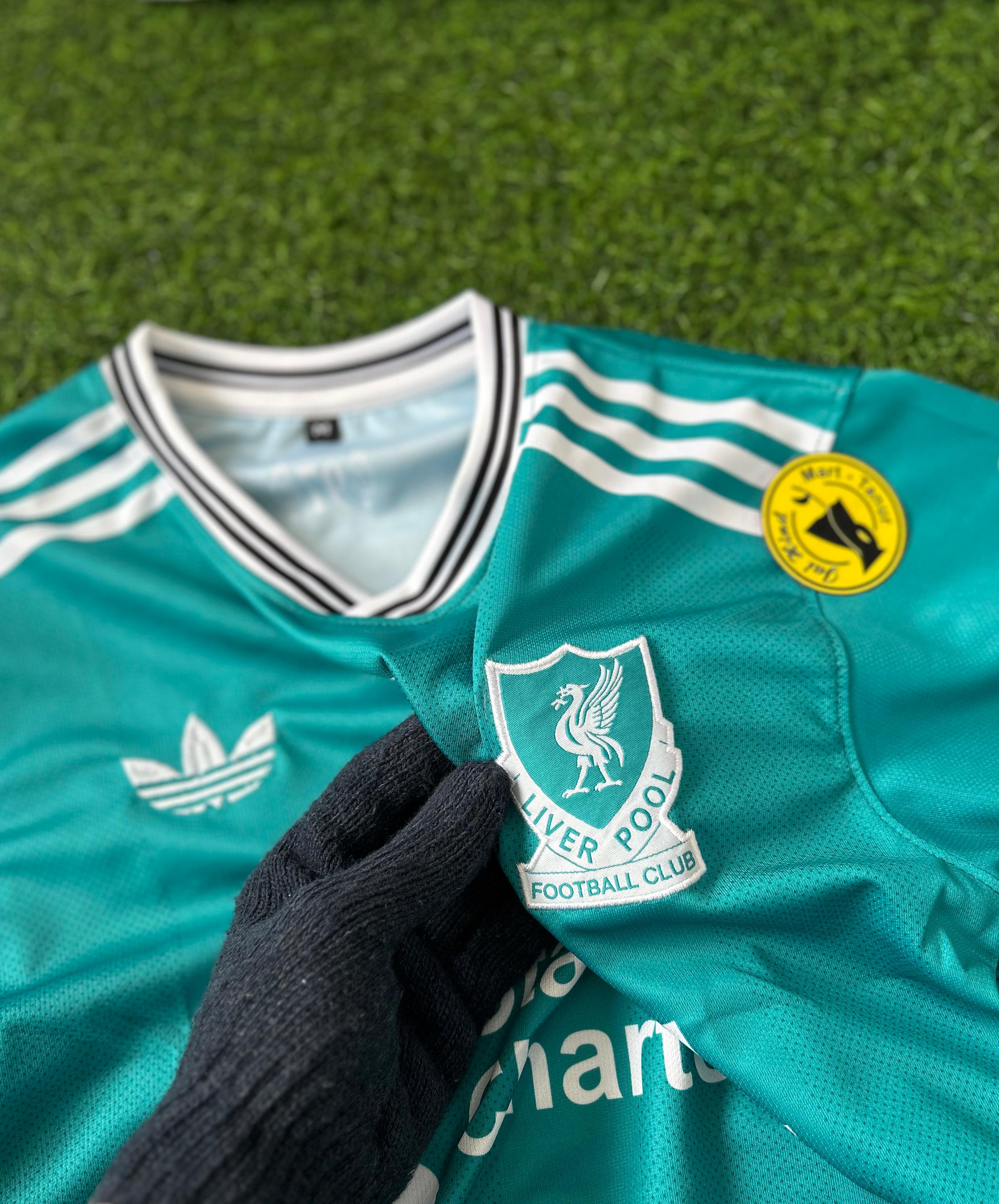 LIVERPOOL 2025-26 SEASON THIRD KIT. HALFSLEEVE EMBROIDERY