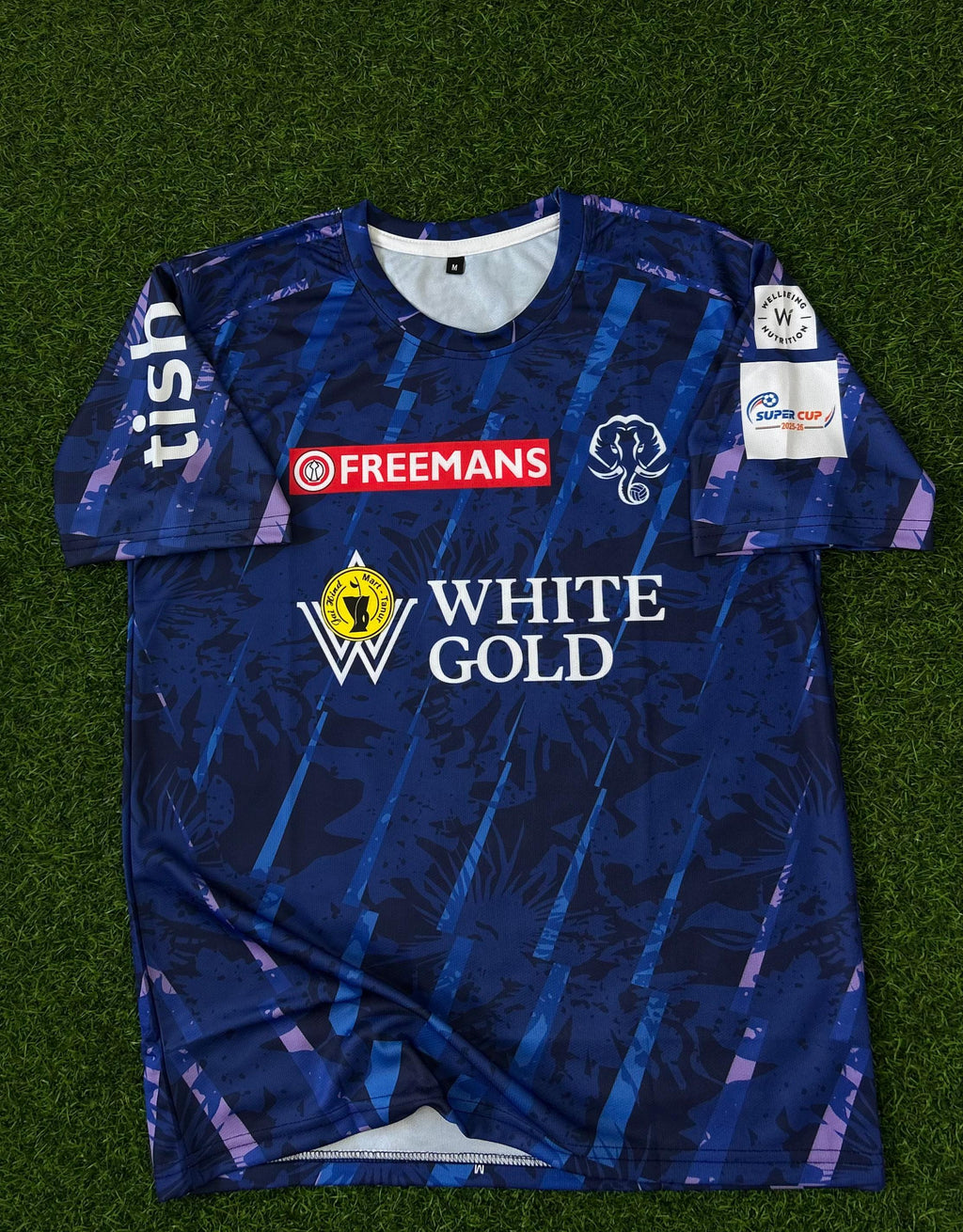 KERALA BLASTERS 2025-26 SEASON THIRD KIT.HALFSLEEVE SUBLIMATION