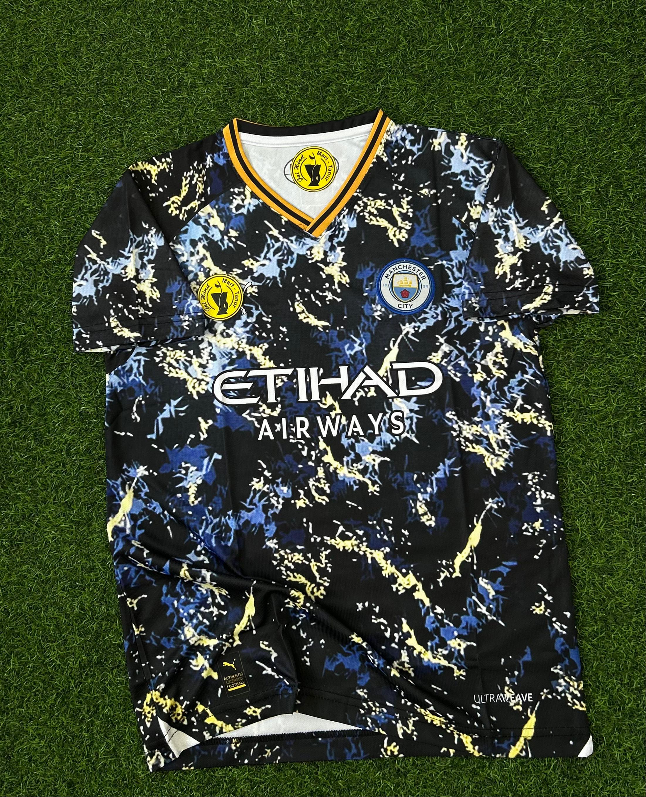 MAN CITY 2024-25 SEASON SPECIAL EDITION KIT. HALFSLEEVE EMBROIDERY