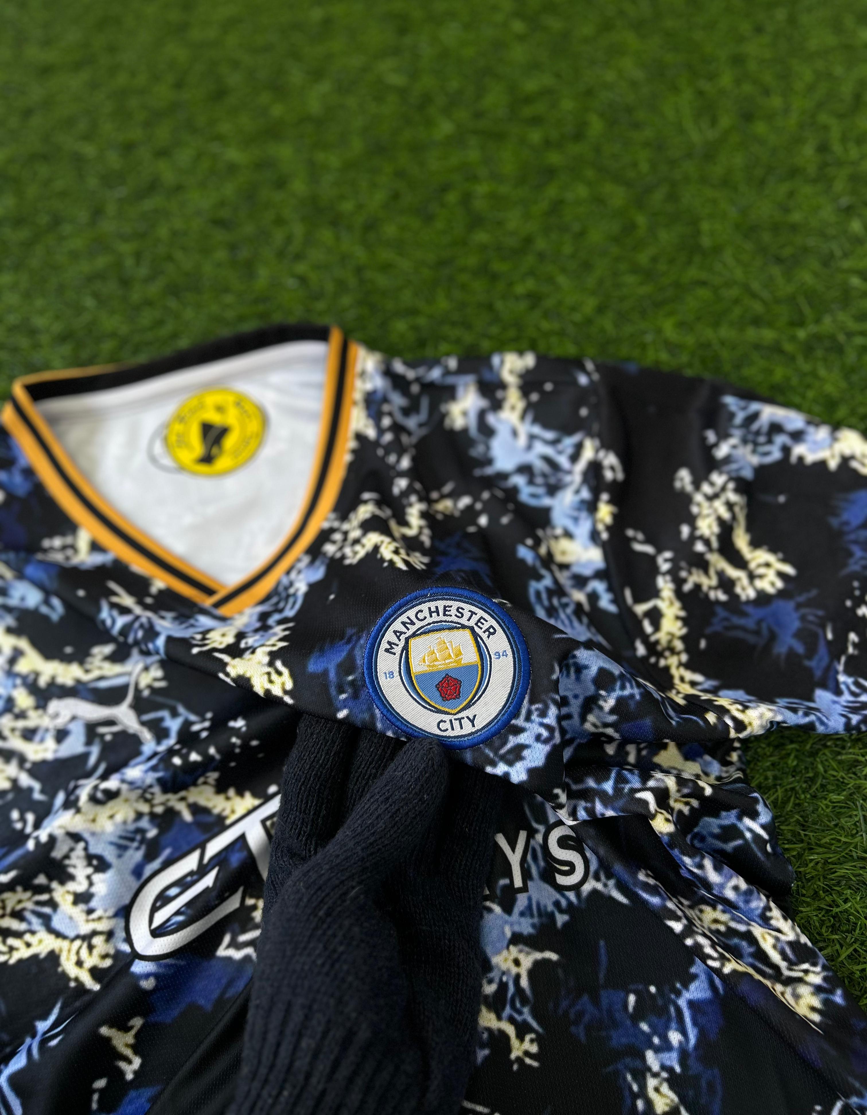 MAN CITY 2024-25 SEASON SPECIAL EDITION KIT. HALFSLEEVE EMBROIDERY
