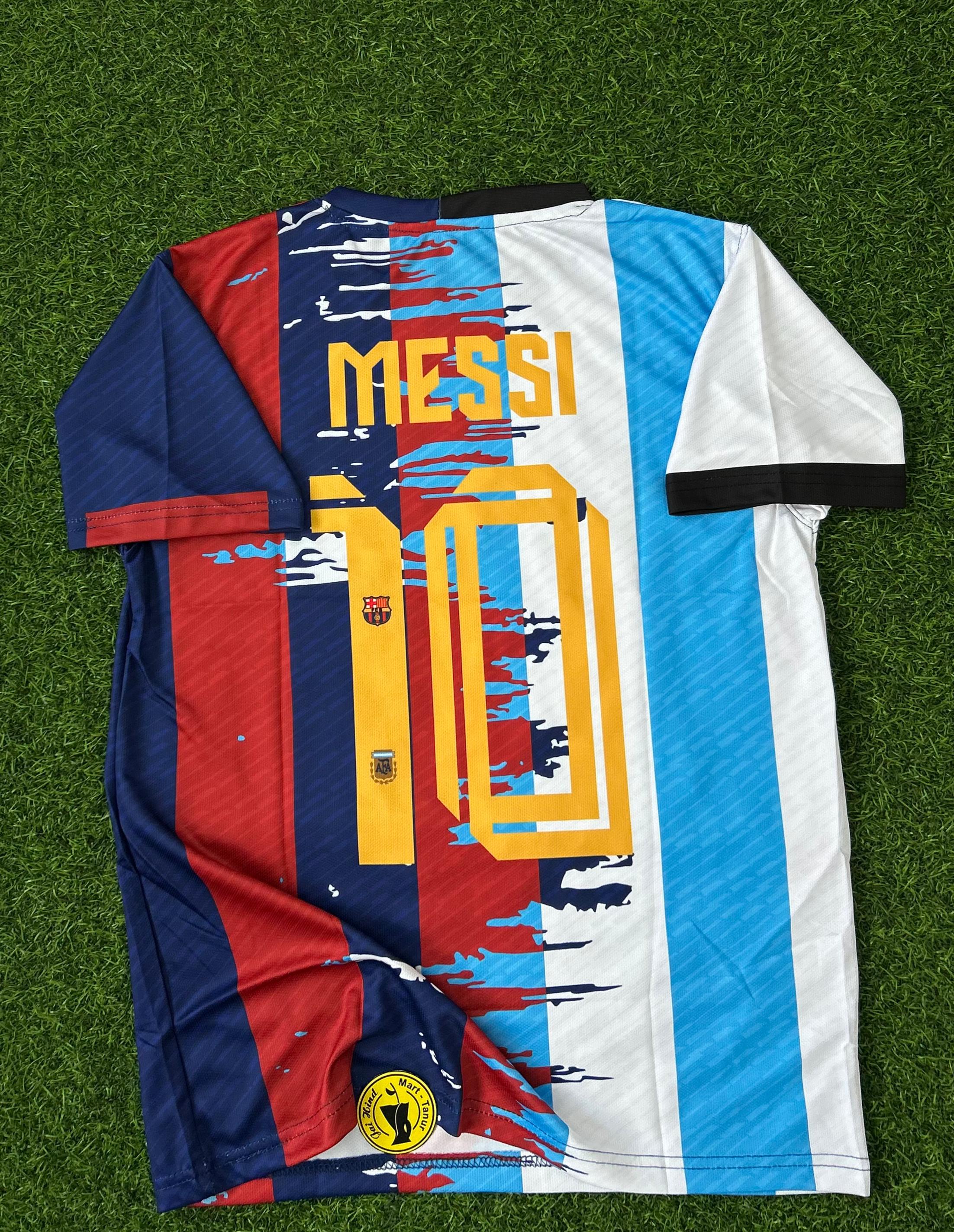ARGENTINA-BARSA SPECIAL KIT,MESSI. HALFSLEEVE SUBLIMATION