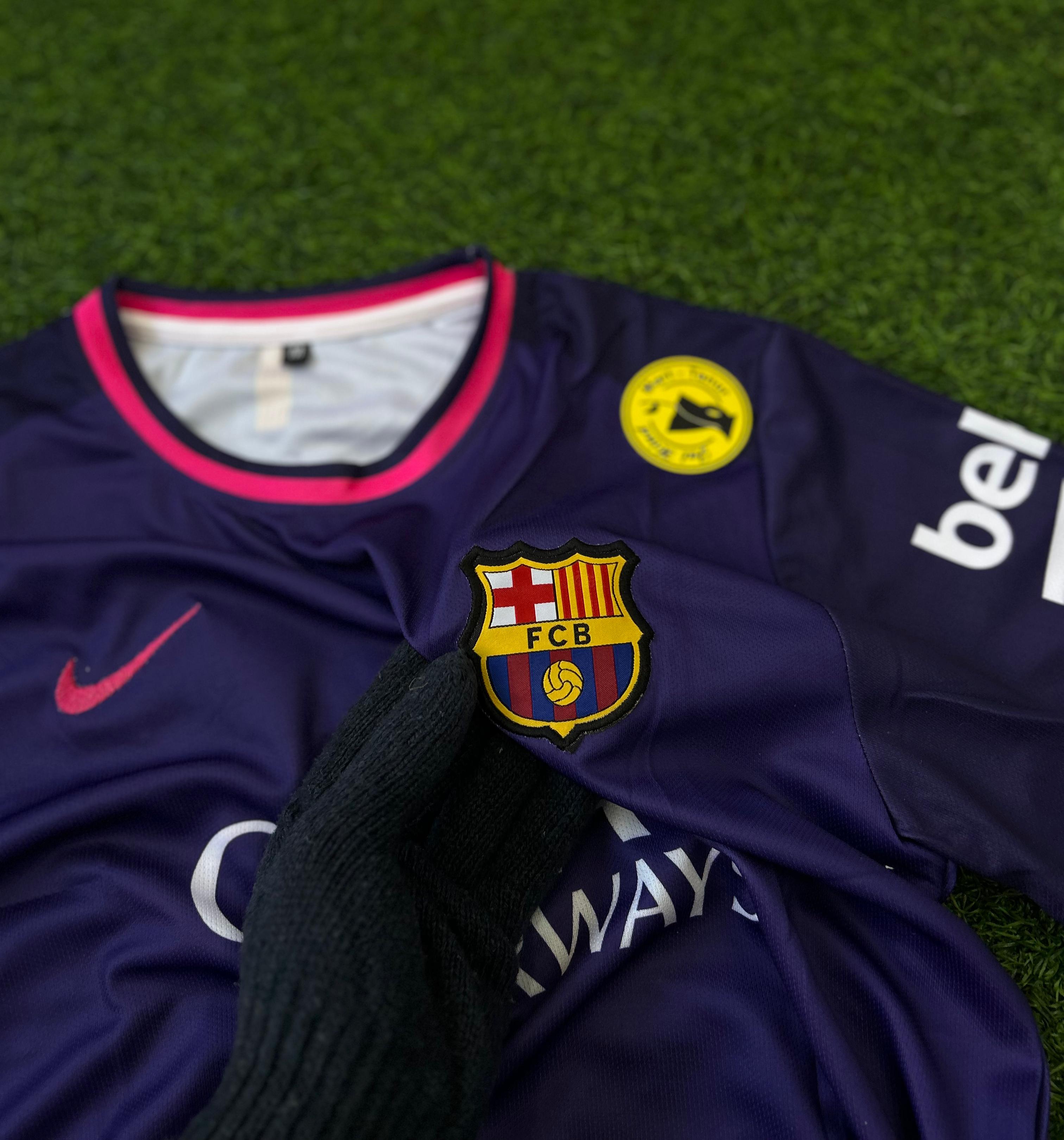 BARCELONA 2016/17 AWAY JERSEY NEYMAR JR HALFSLEEVE EMBROILEDERY