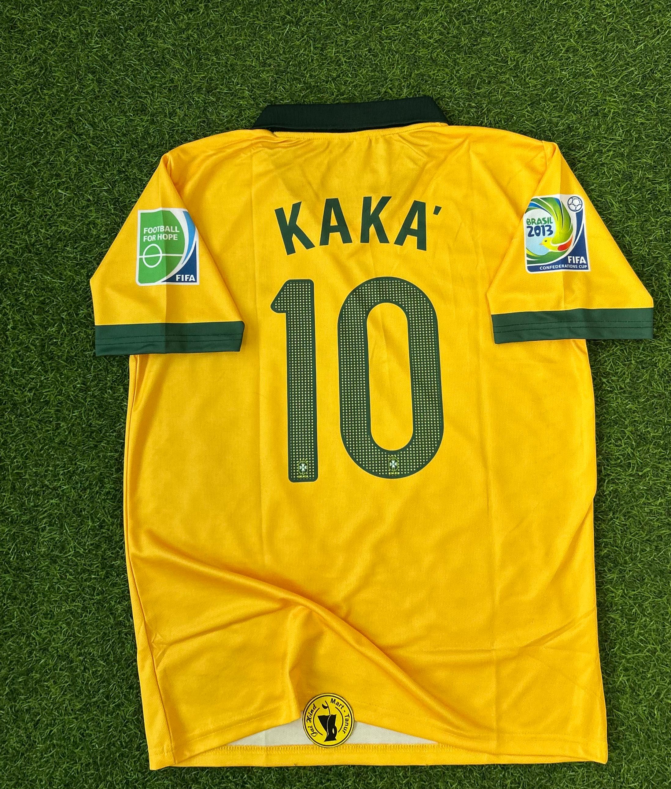 BRAZIL 2013-14 NATIONAL TEAM HOME KIT. HALFSLEEVE POLO SUBLIMATION
