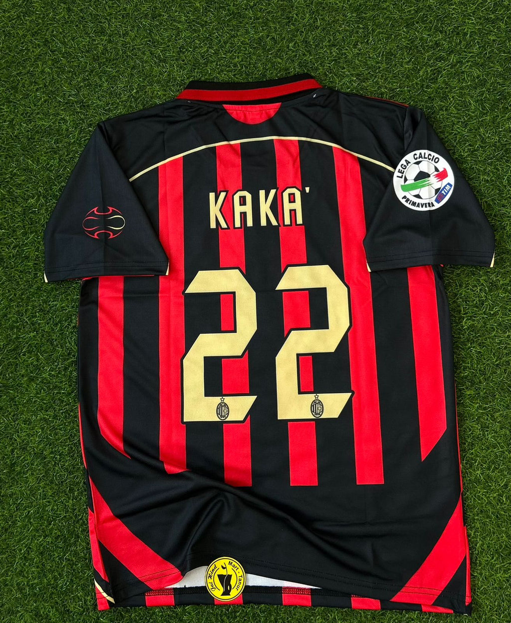 AC MILAN 2006-07 SEASON HOME KIT. HALFSLEEVE POLO SUBLIMATION
