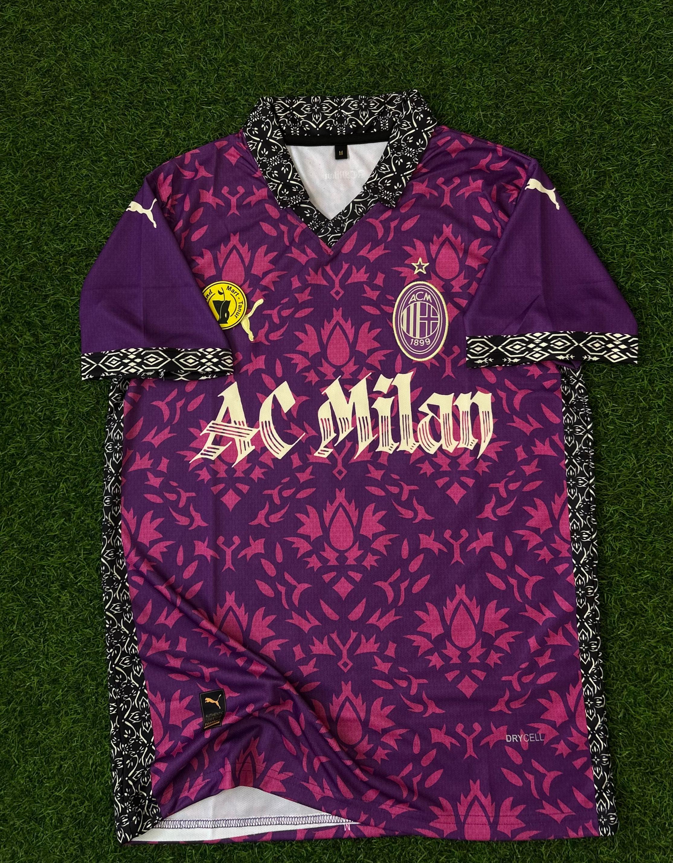 AC MILAN 2025–26 SPECIAL EDITION  Maldini Inspired Polo T-Shirt