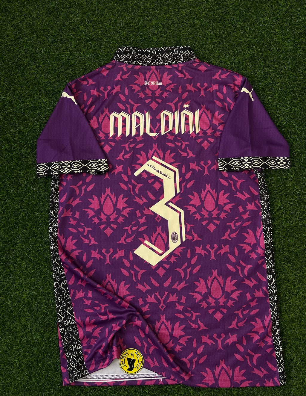 AC MILAN 2025–26 SPECIAL EDITION  Maldini Inspired Polo T-Shirt