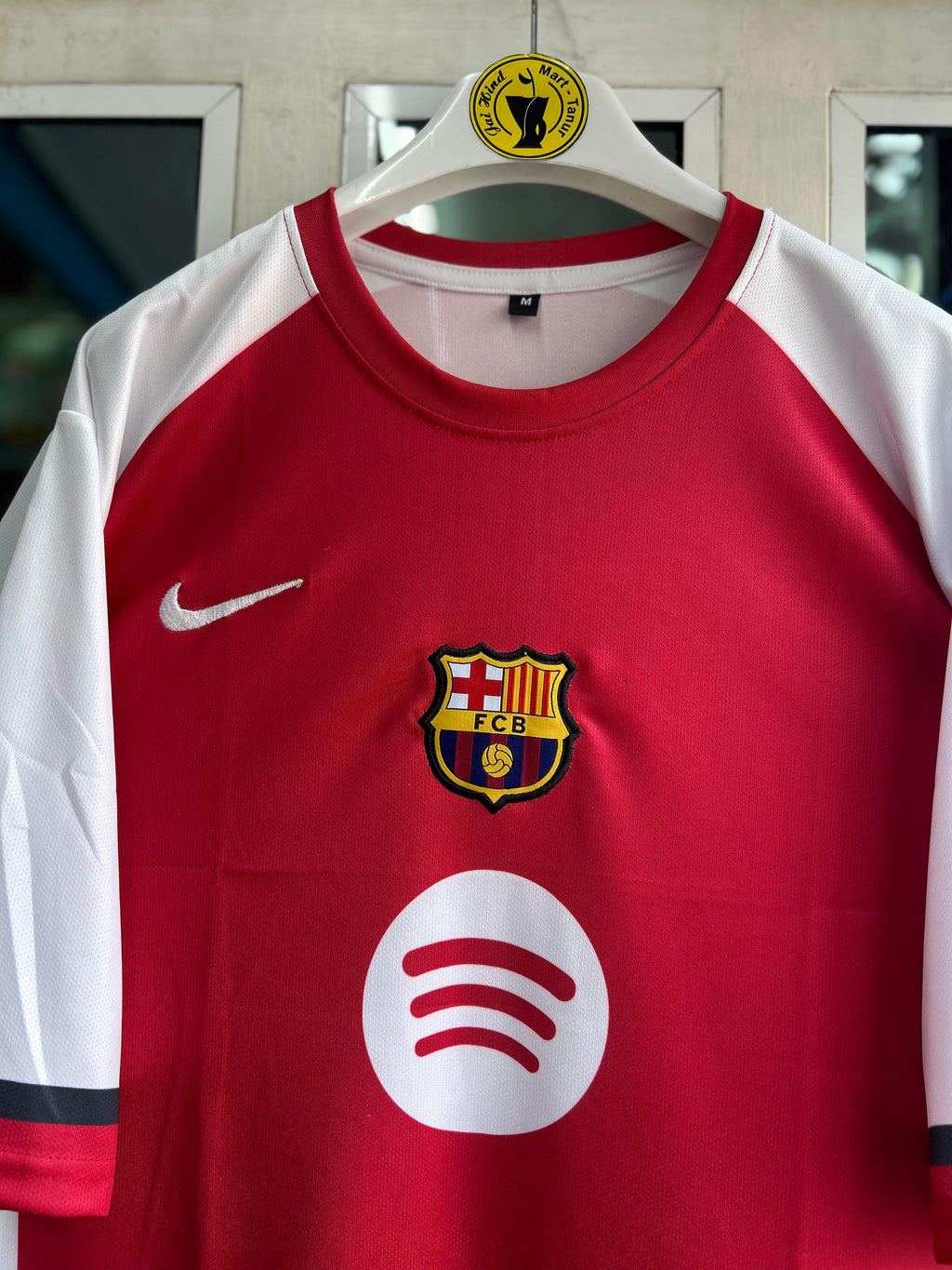 FC Barcelona Special Edition – Messi Five-Sleeve Embroidered Round Neck (Retro)