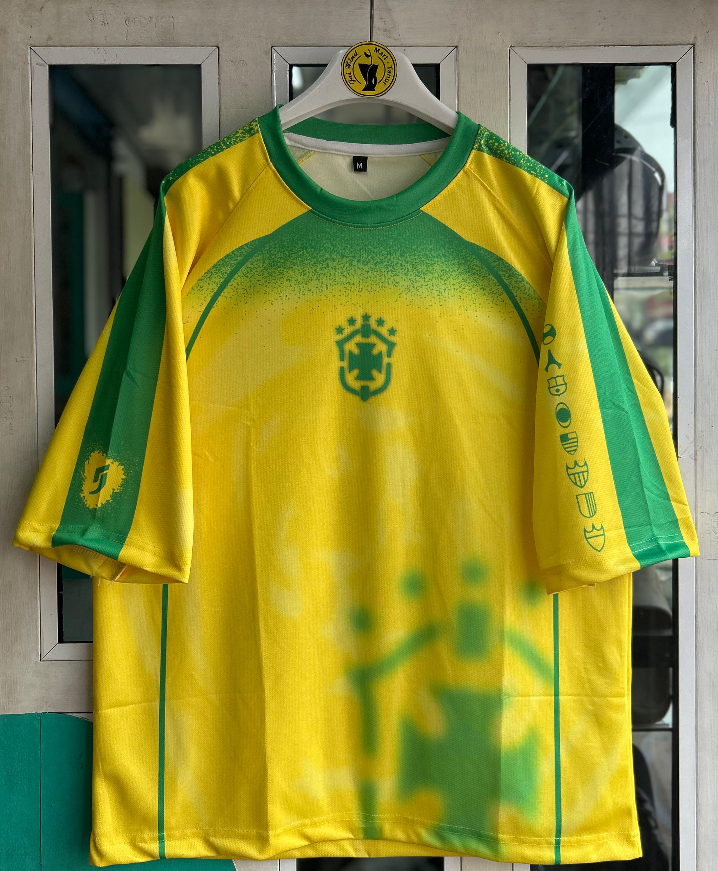 BRAZIL-RONALDINHO SPECIAL EDITION.FIVESLEEVE SUBLIMATION