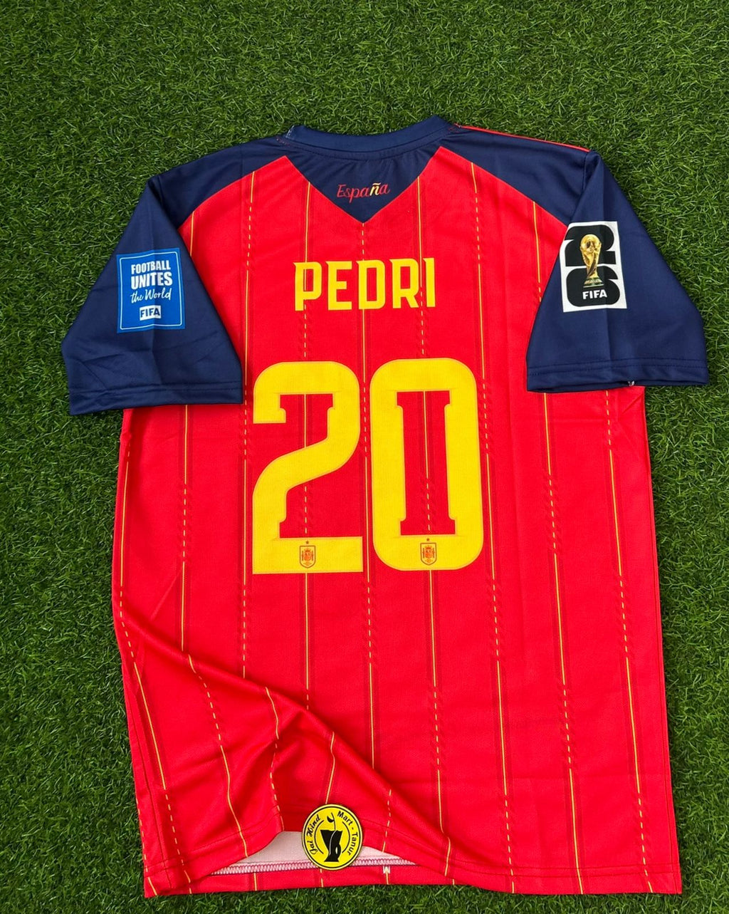 SPAIN 2026 WORLD CUP HOME KIT. HALFSLEEVE SUBLIMATION