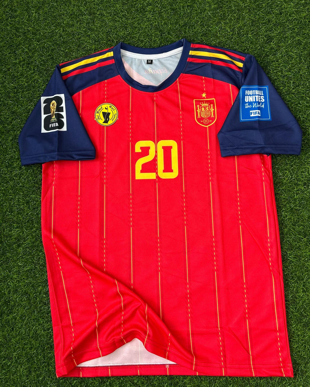 SPAIN 2026 WORLD CUP HOME KIT. HALFSLEEVE SUBLIMATION
