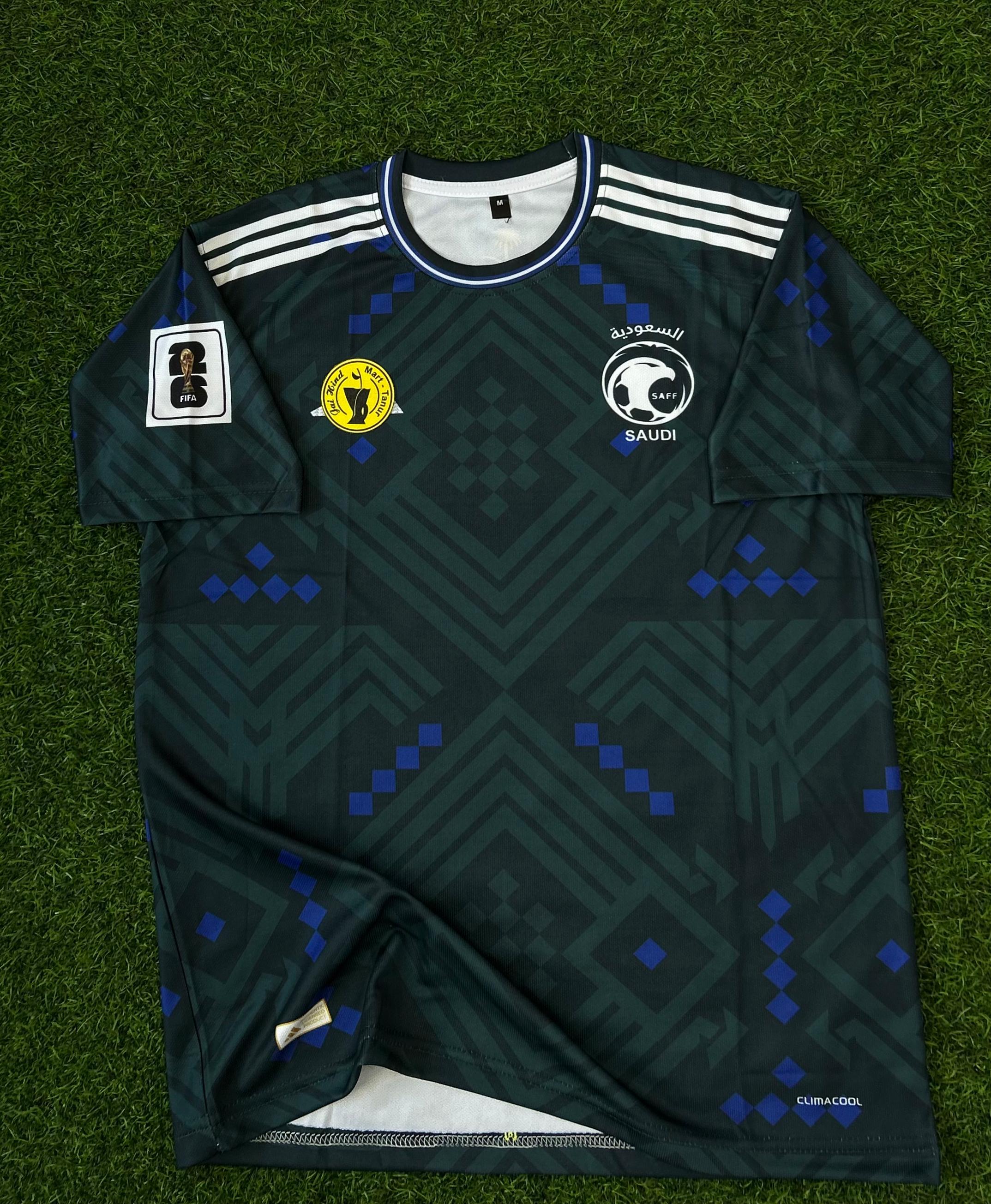 SAUDI ARABIA 2026 WORLD CUP HOME KIT.HALFSLEEVE SUBLIMATION