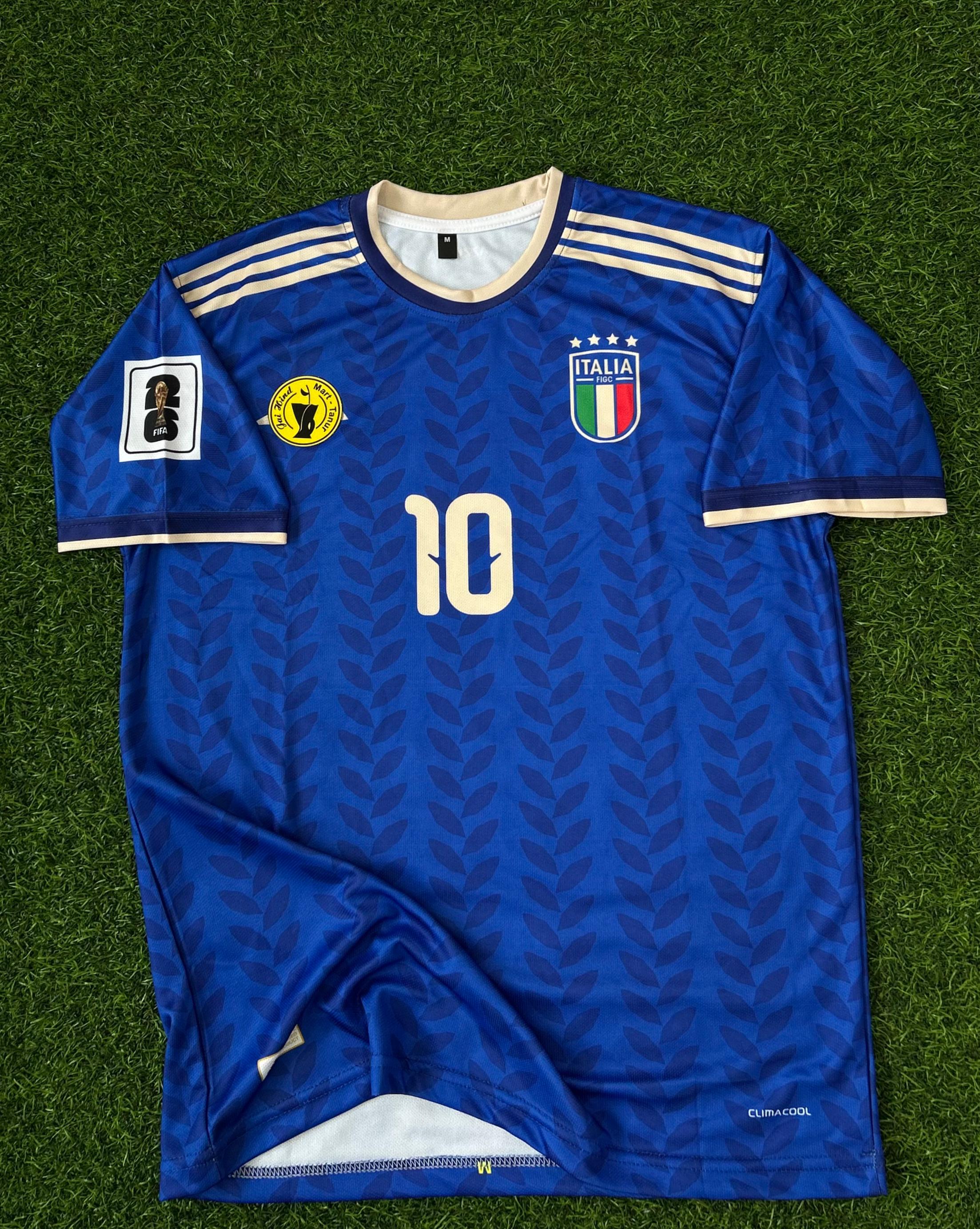 ITALY 2026 WORLD CUP HOME KIT. HALFSLEEVE SUBLIMATION