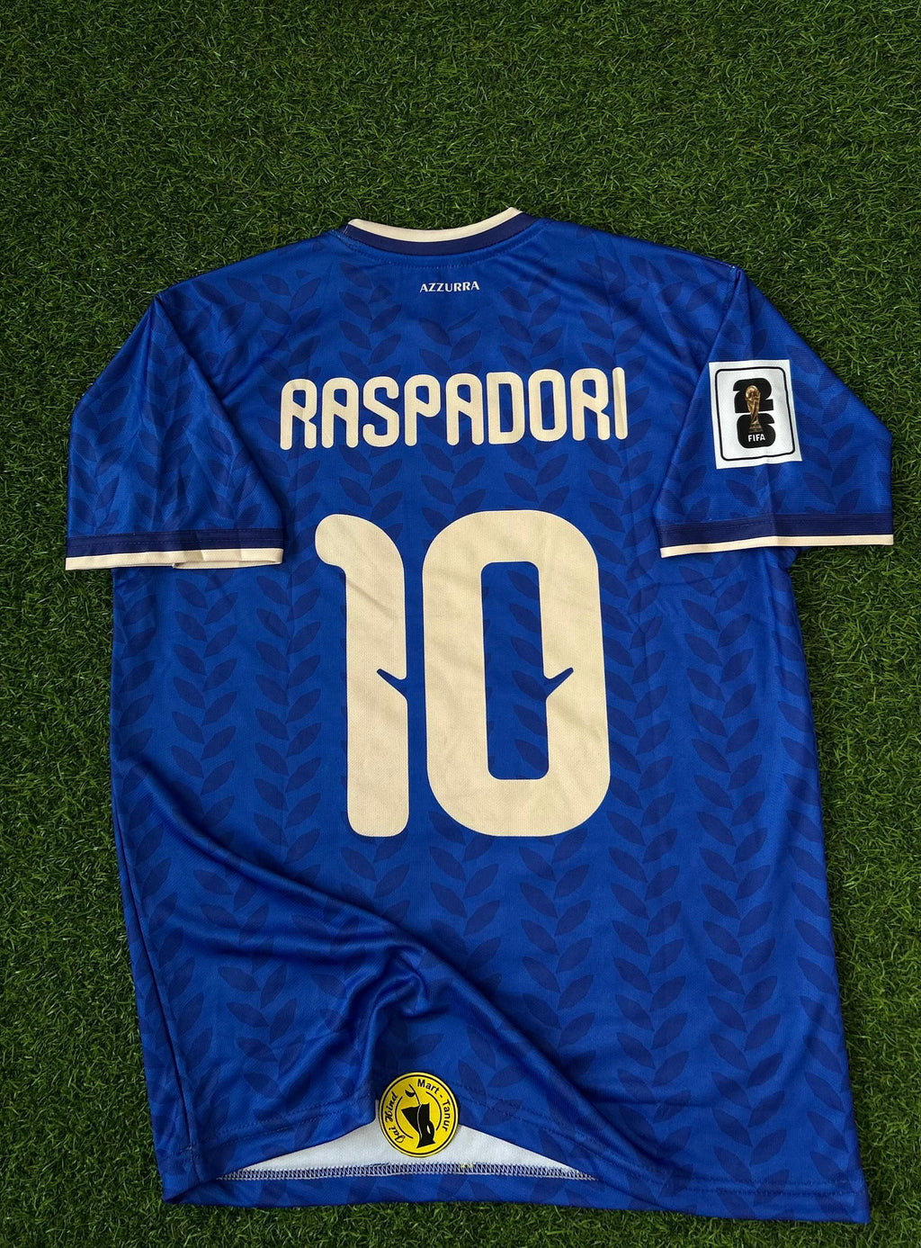 ITALY 2026 WORLD CUP HOME KIT. HALFSLEEVE SUBLIMATION