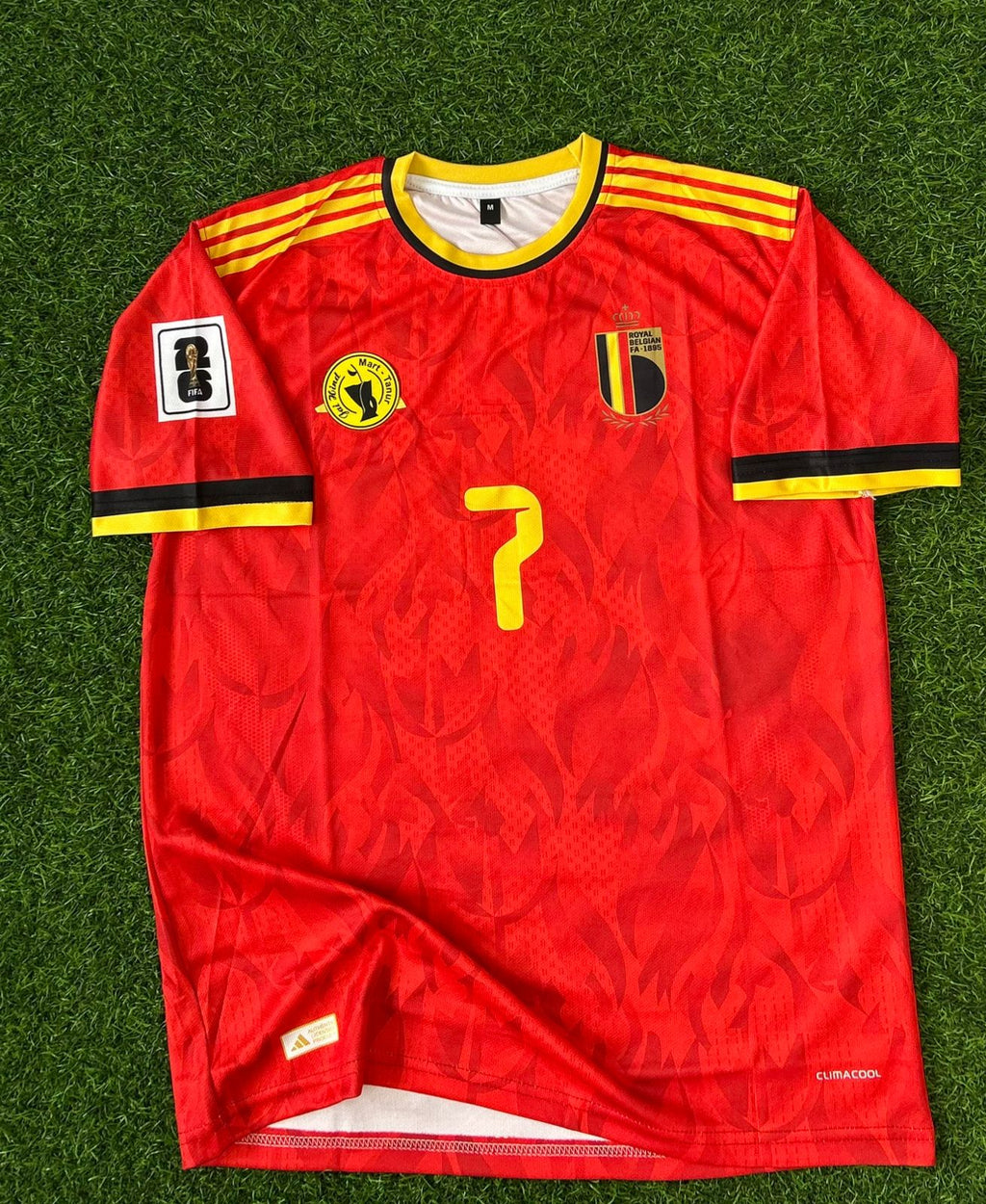 BELGIUM 2026 WORLD CUP HOME KIT. HALFSLEEVE SUBLIMATION