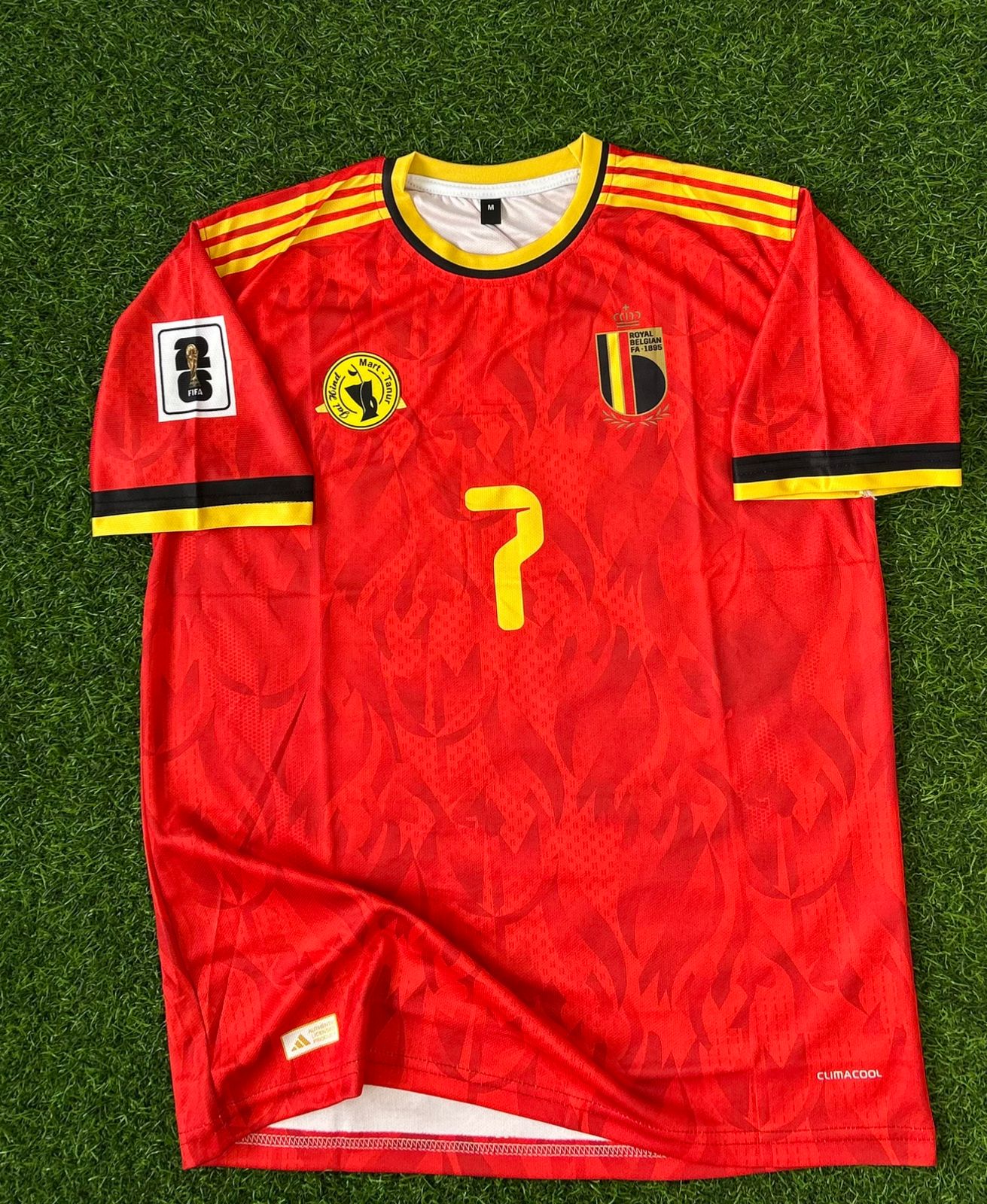 BELGIUM 2026 WORLD CUP HOME KIT. HALFSLEEVE SUBLIMATION