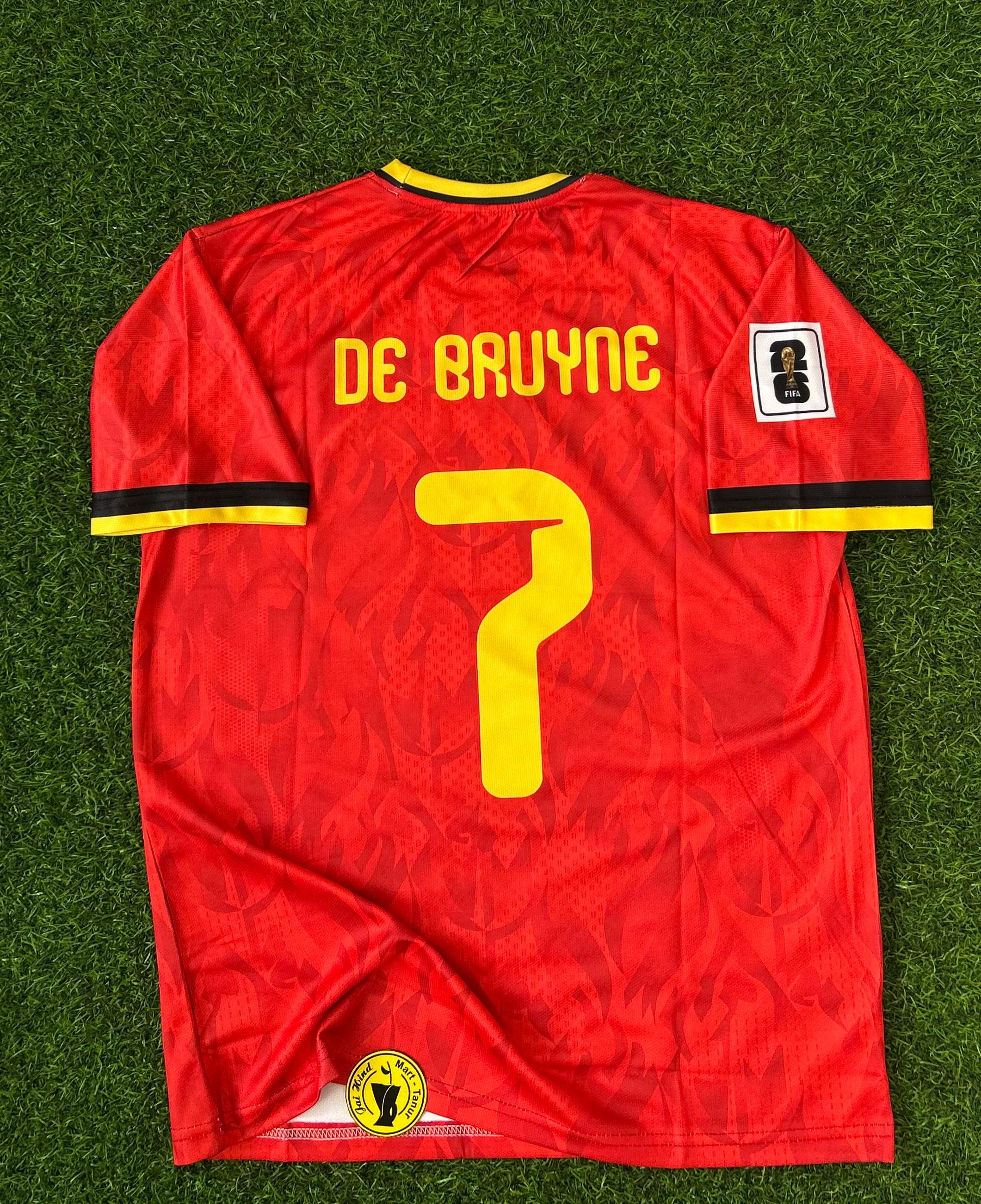 BELGIUM 2026 WORLD CUP HOME KIT. HALFSLEEVE SUBLIMATION