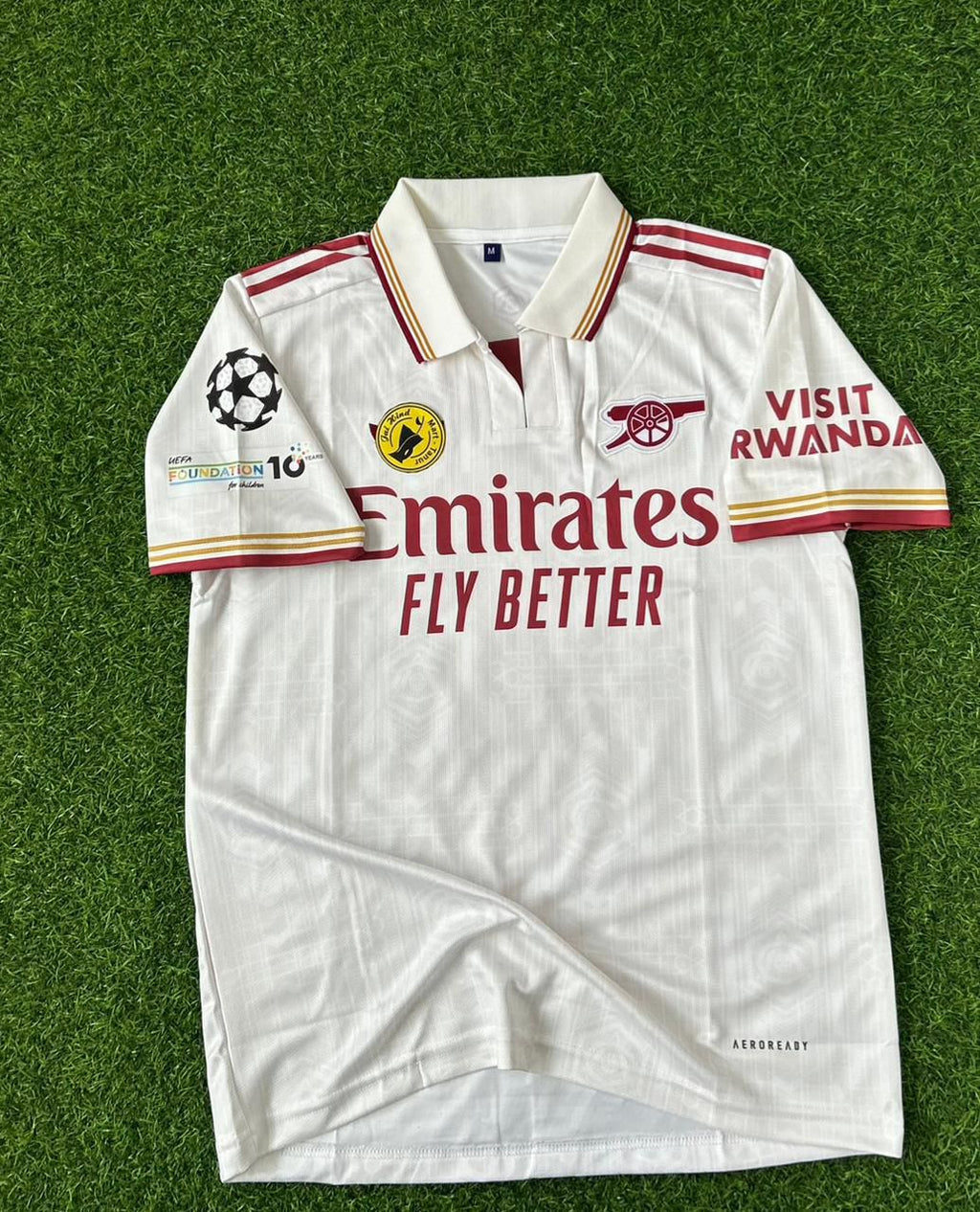 ARSENAL 2025-26 SEASON THIRD KIT.HALFSLEEVE POLO EMBROIDERY.