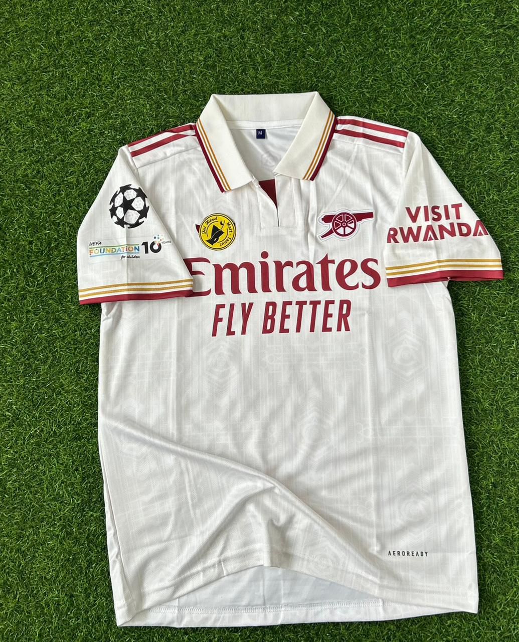 ARSENAL 2025-26 SEASON THIRD KIT.HALFSLEEVE POLO EMBROIDERY.