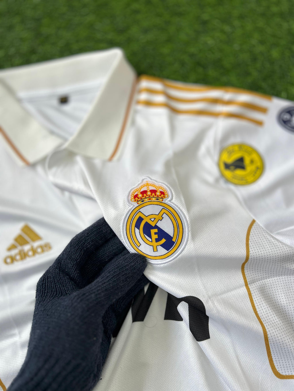 REAL MADRID 2011/12 HOME KIT RONALDO Edition  Half-Sleeve Polo T-Shirt (Embroidered)