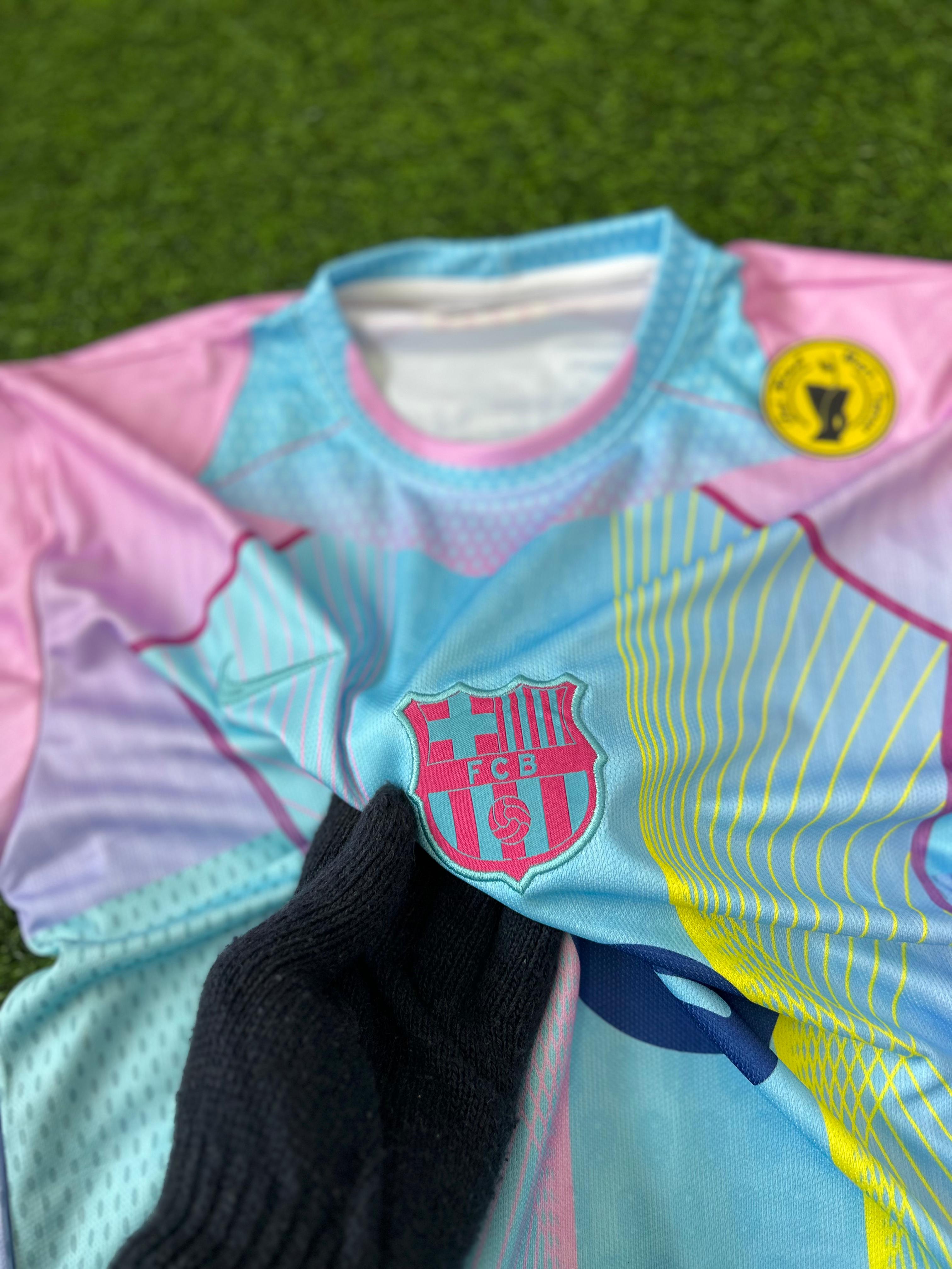 BARCELONA SPECIAL KIT YAMAL HALFSLEEVE EMBROILEDERY