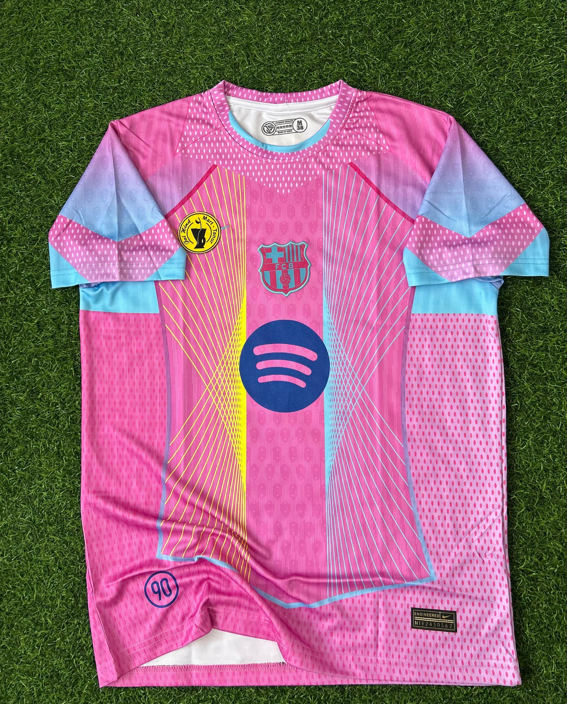 BARCELONA SPECIAL KIT PINK  YAMAL HALFSLEEVE EMBROIDERY