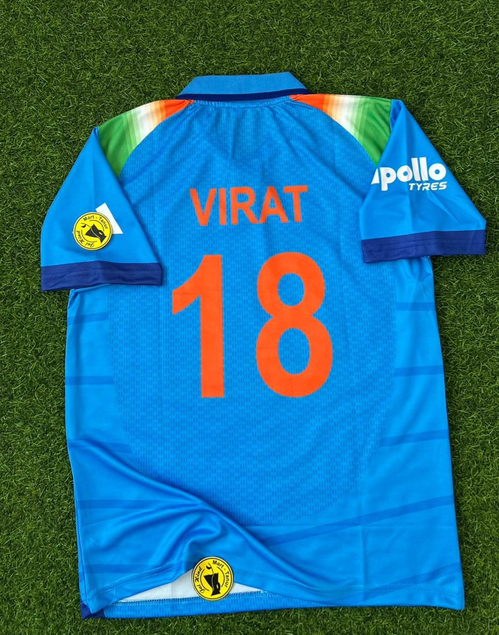 Indian Cricket Team Jersey Virat – Half Sleeve Polo Sublimation