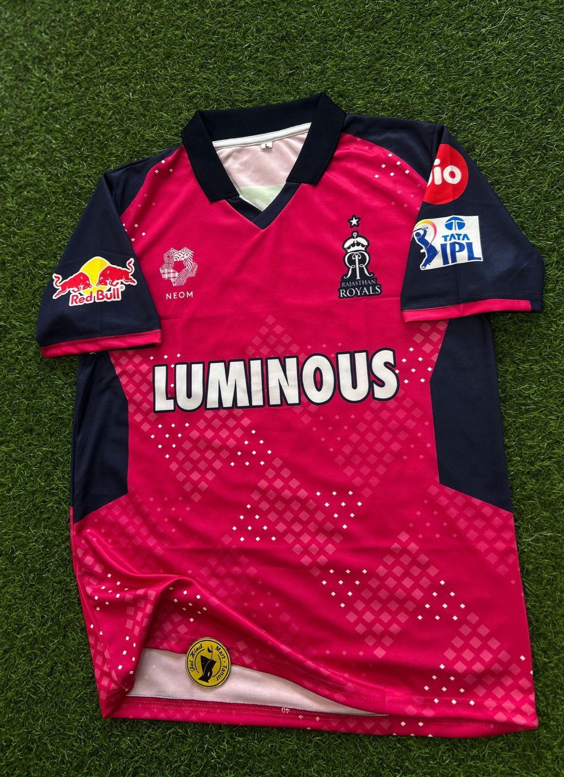 Rajasthan Royals IPL 2024 Sanju Samson Cricket Jersey – Polo Sublimation