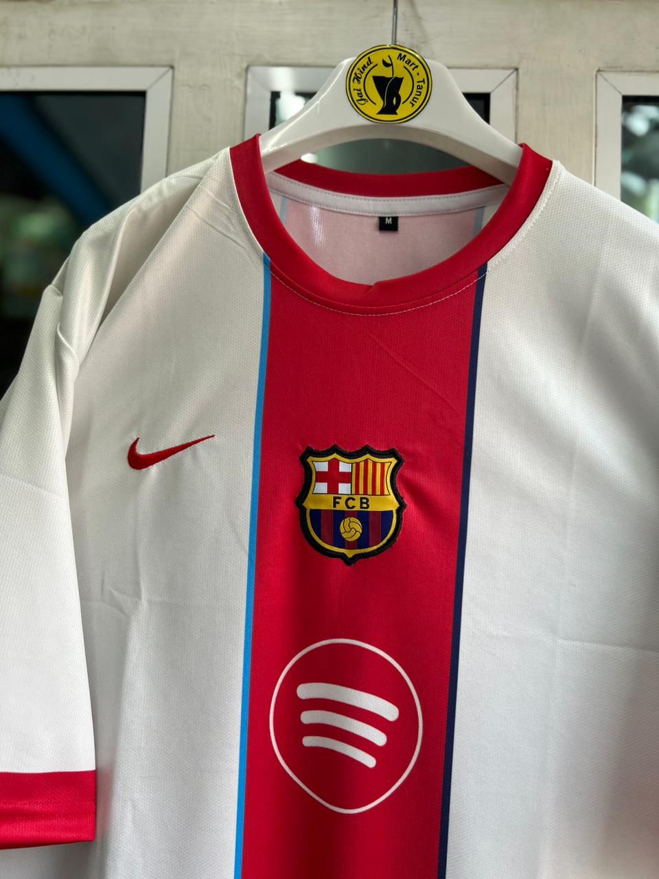 FC Barcelona Special Edition – Messi Fivesleeve Embroidered Roundneck T-Shirt