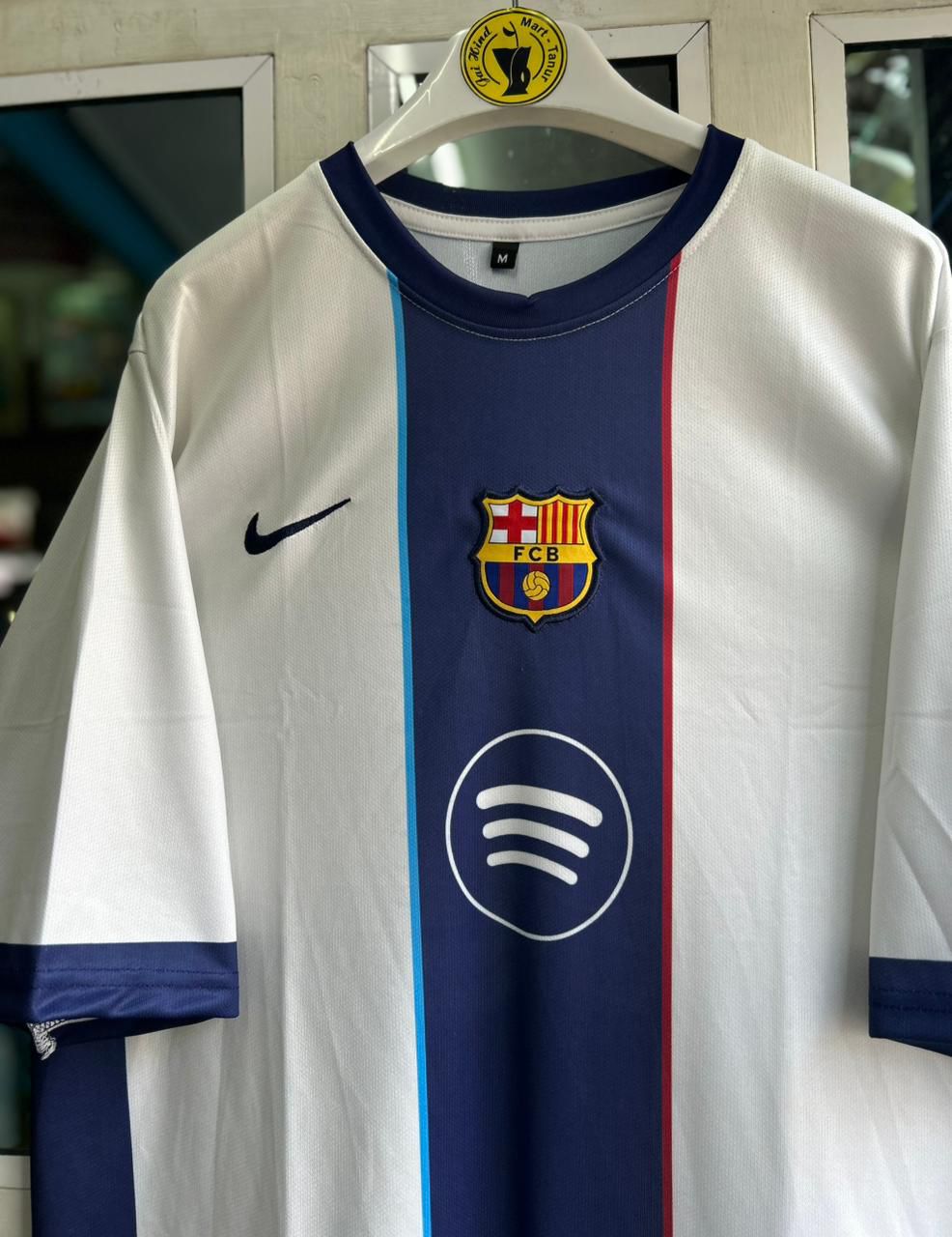 FC Barcelona Special Edition – Messi Fivesleeve Embroidered Roundneck T-Shirt